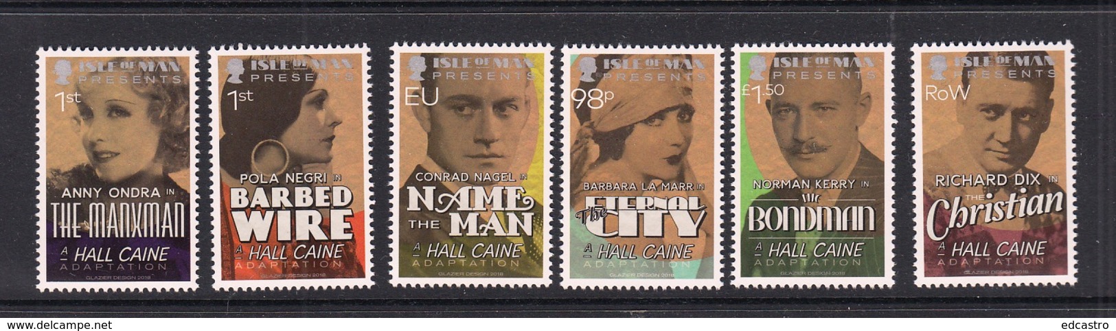 2.-  ISLE OF MAN 2018 The Film Adaptations Of Hall Caine - Cinema