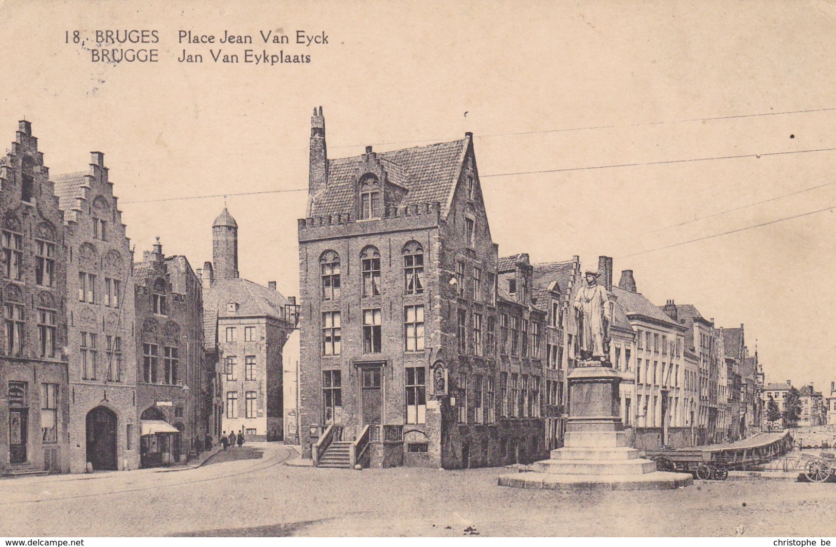 Brugge, Bruges, Jan Van Eyckplaats (pk56597) - Brugge