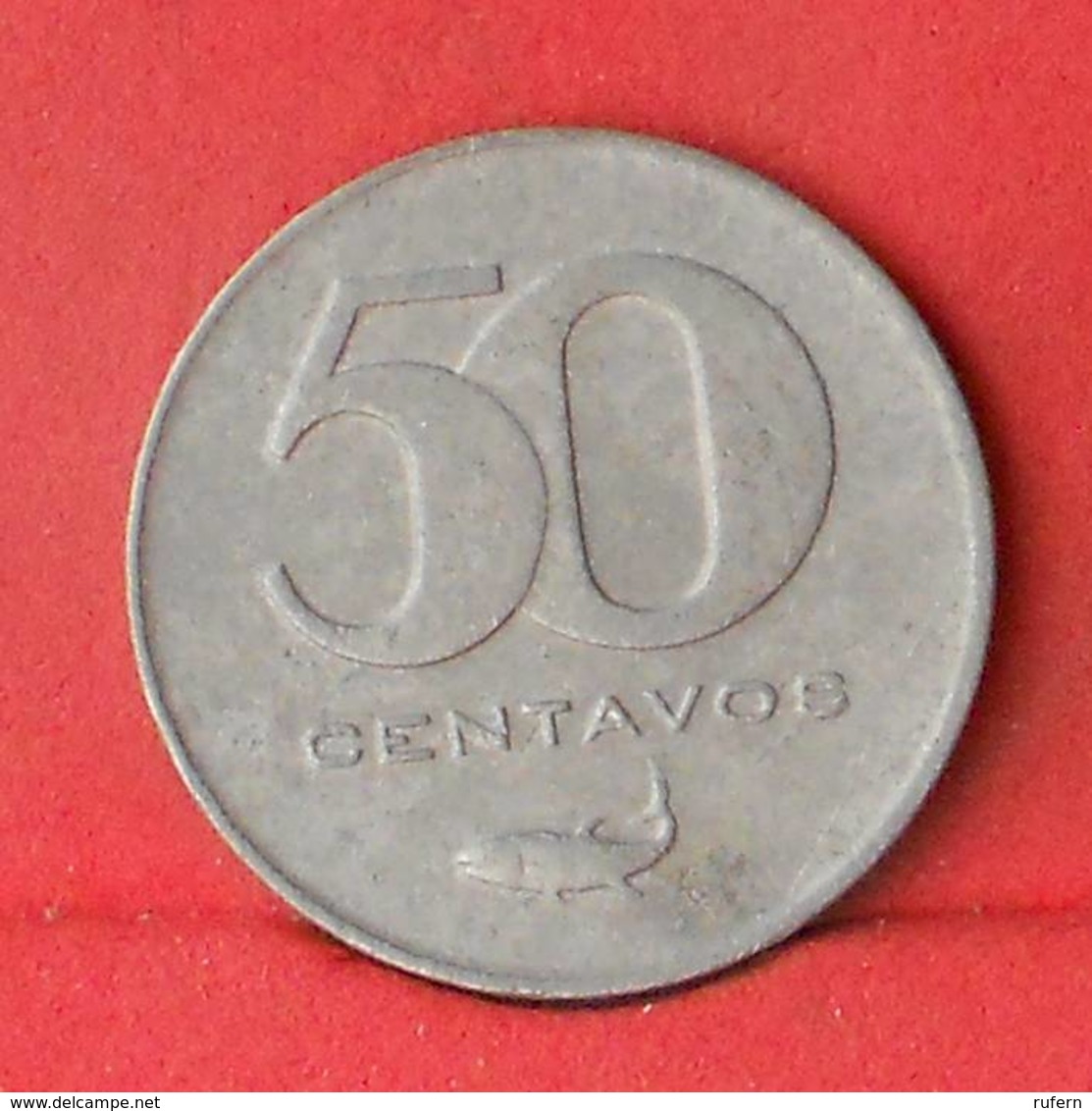 CAPE VERDE 50 CENTAVOS 1977 -    KM# 16 - (Nº28134) - Kaapverdische Eilanden