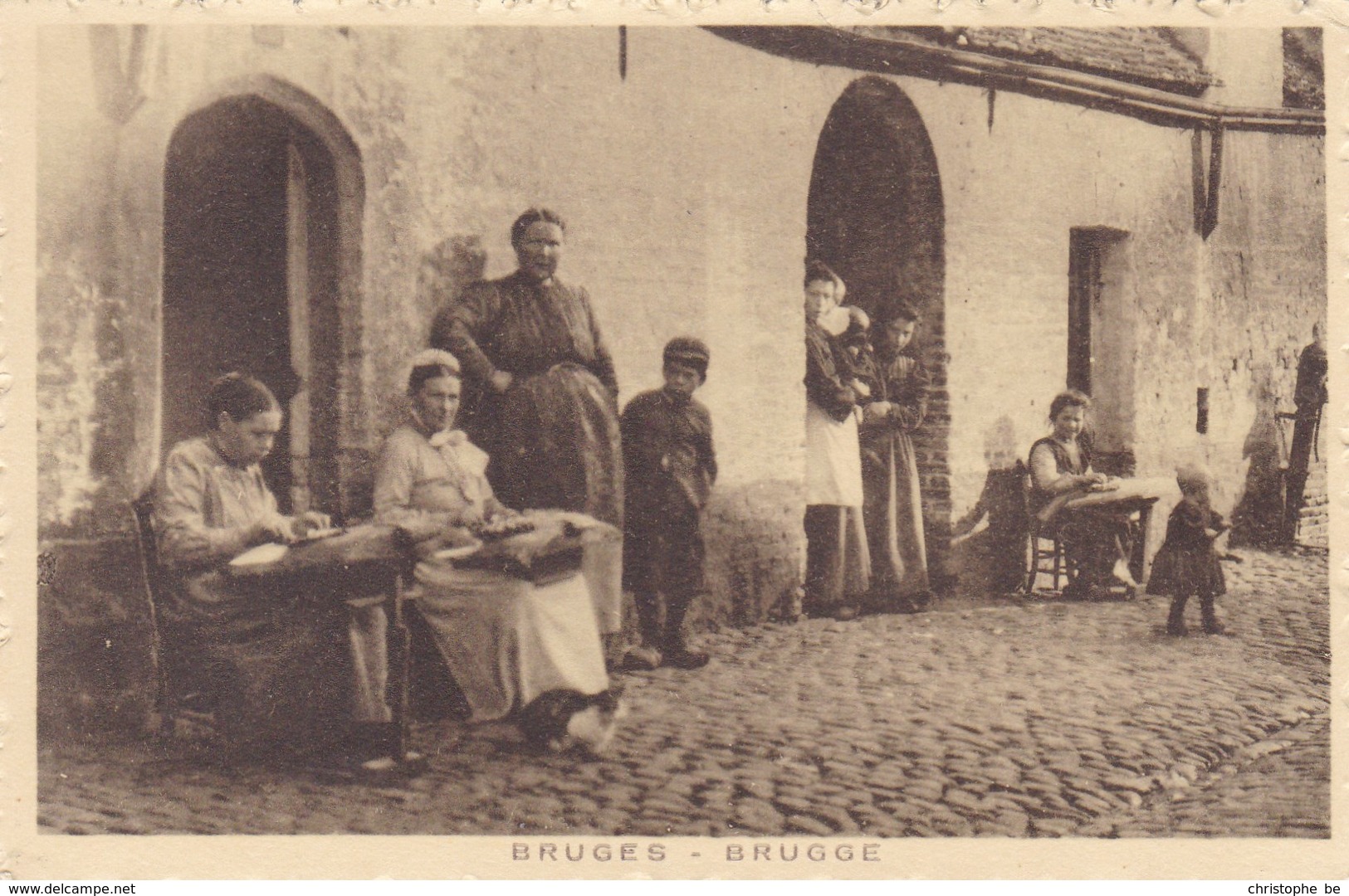 Brugge, Bruges, Het Oude Brugge En De Kantwerksters, Dentellières (pk56611) - Brugge