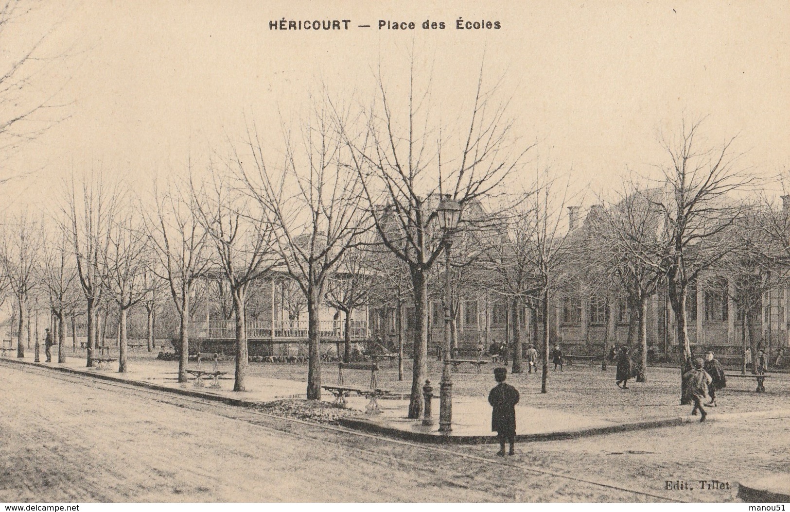 HERICOURT  Place Des Ecoles - Altri & Non Classificati