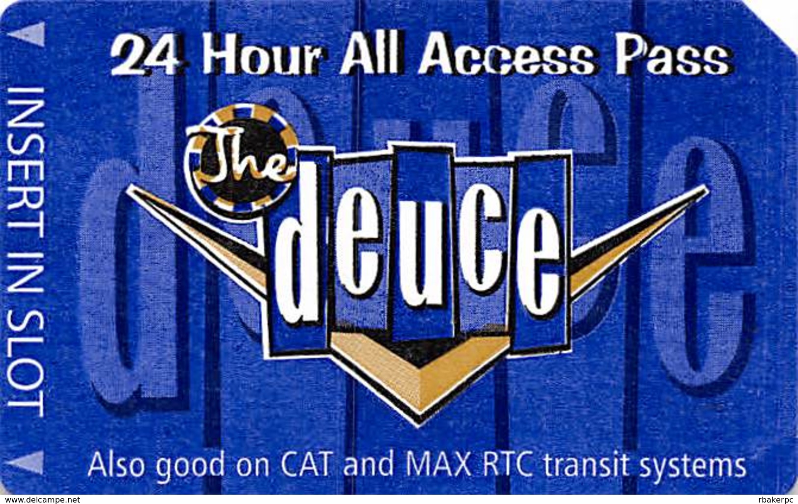 Paper The Deuce 24 Hour All Access Transit Pass - Other & Unclassified