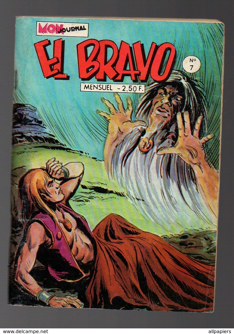 Petit Format El Bravo N°7 Kekko Bravo La Piste Des Massacreurs - Loup Solitaire - Black Jack De 1978 - Mon Journal