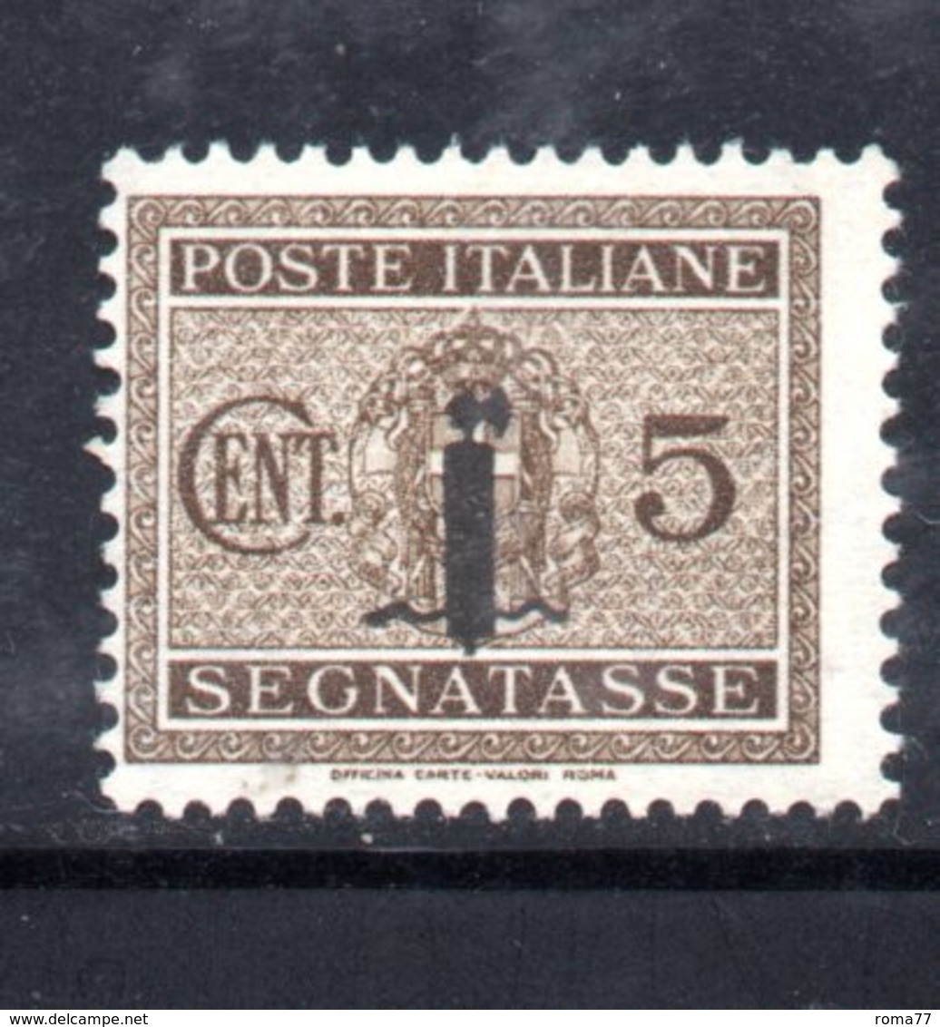 RSI188 - GNR 1944 ,  Segnatasse 5 Centesimi Soprastampato  **  MNH. - Postage Due