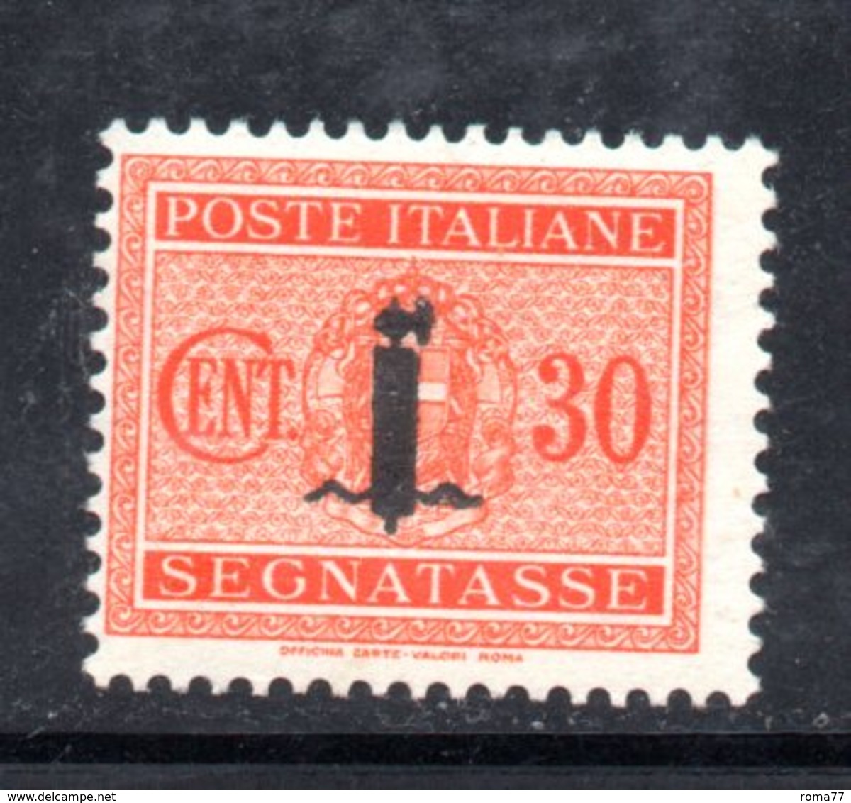 RSI193 - GNR 1944 ,  Segnatasse 30 Centesimi Soprastampato  **  MNH. - Postage Due
