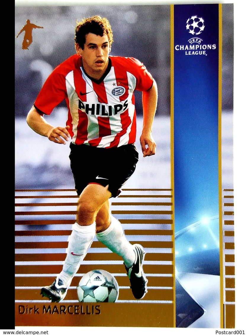 Dirk Marcellis (NED) Team PSV Eindhoven (NED) - Official Trading Card Champions League 2008-2009, Panini Italy - Singles (Simples)