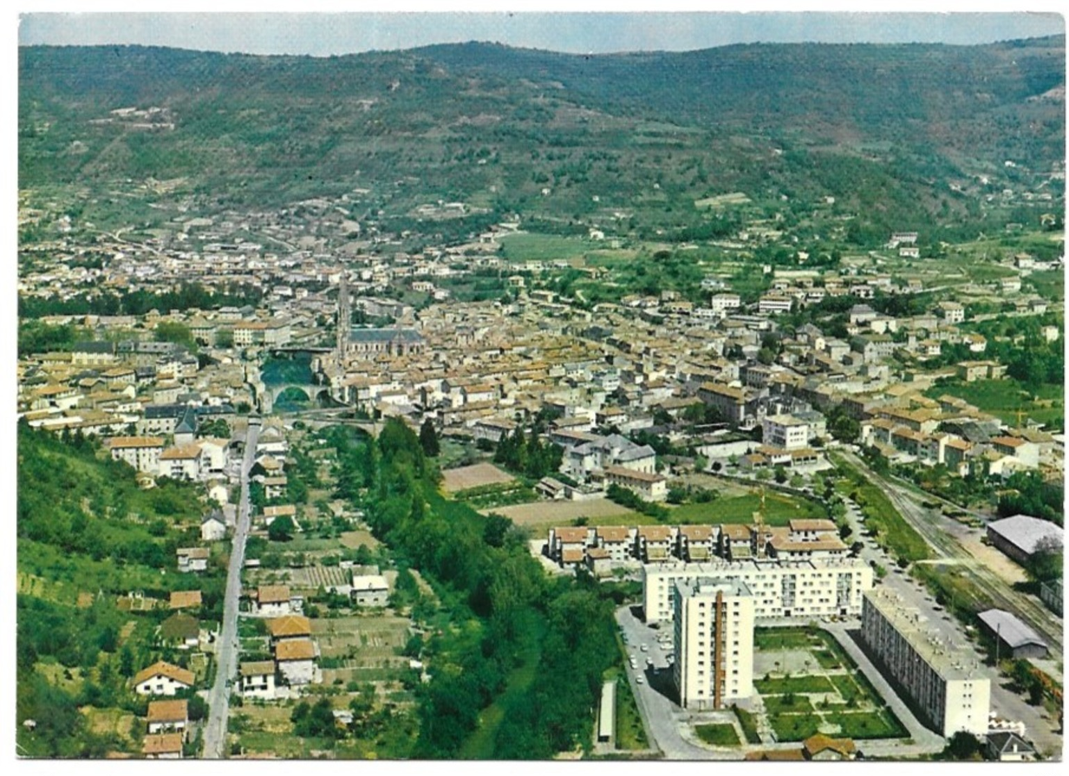 Saint Affrique Vue Générale Aérienne - Saint Affrique