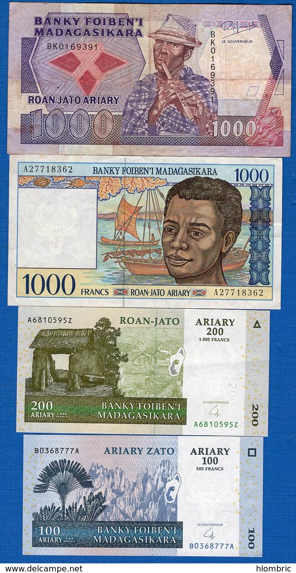 Madagascar  7  Billets - Madagascar