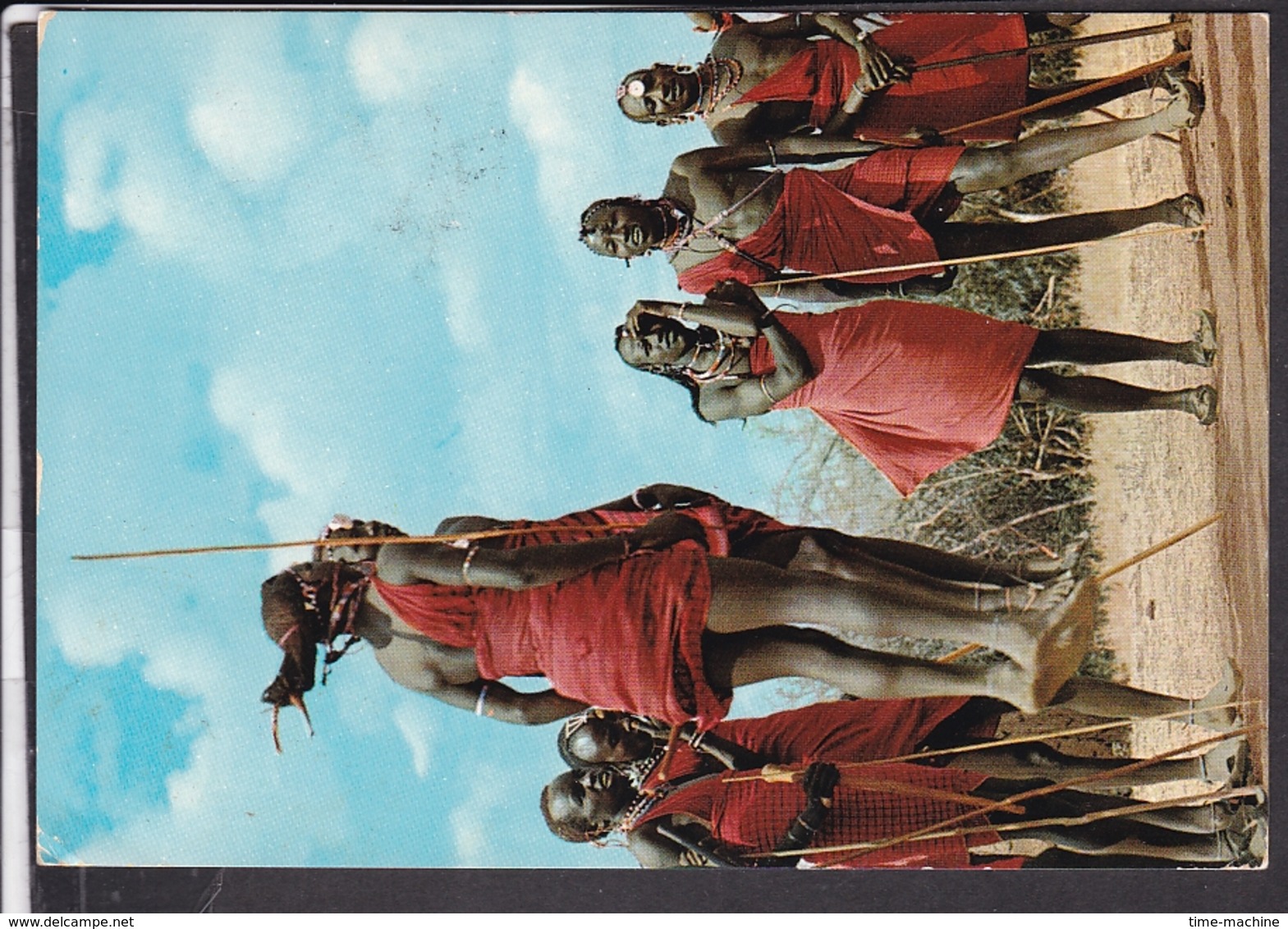 3 Ansichtskarten Kenia , Tribes , Masai  1975 ? - Kenia