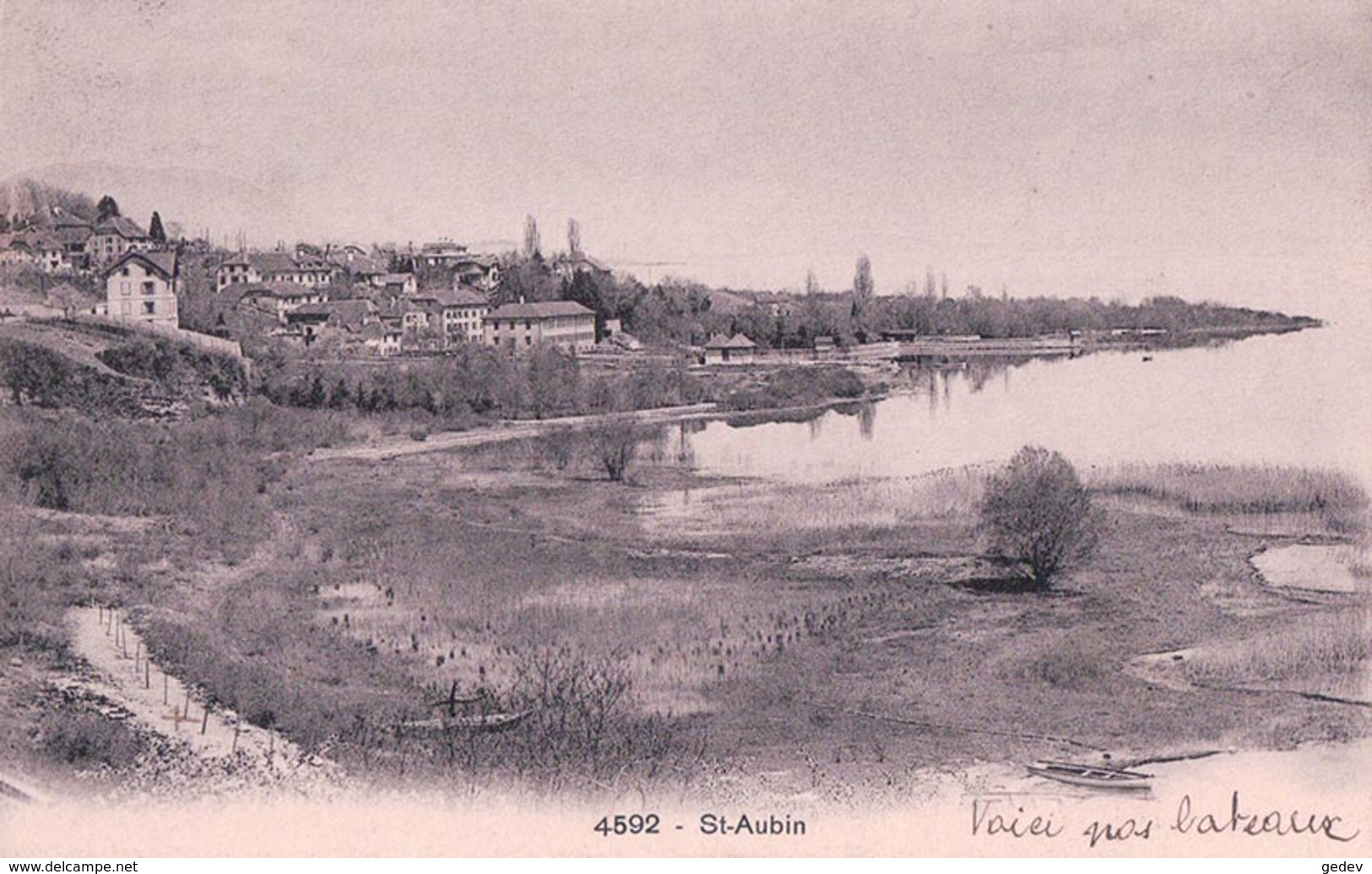 St Aubin NE, Rives Du Lac (4592) - Saint-Aubin/Sauges