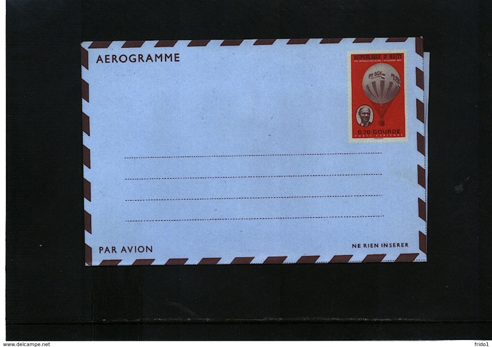 Haiti 1968 Aerogramme MNH - Haiti