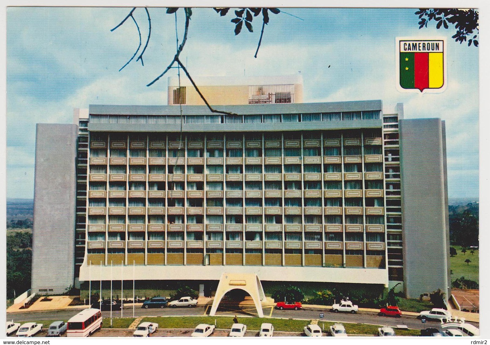 1463/ YAOUNDE, Cameroun / Cameroon, Hotel Du Mont Febe.- Écrite En 1971. Writed In 1971. Escrita (1971). Scritta (1971). - Camerún