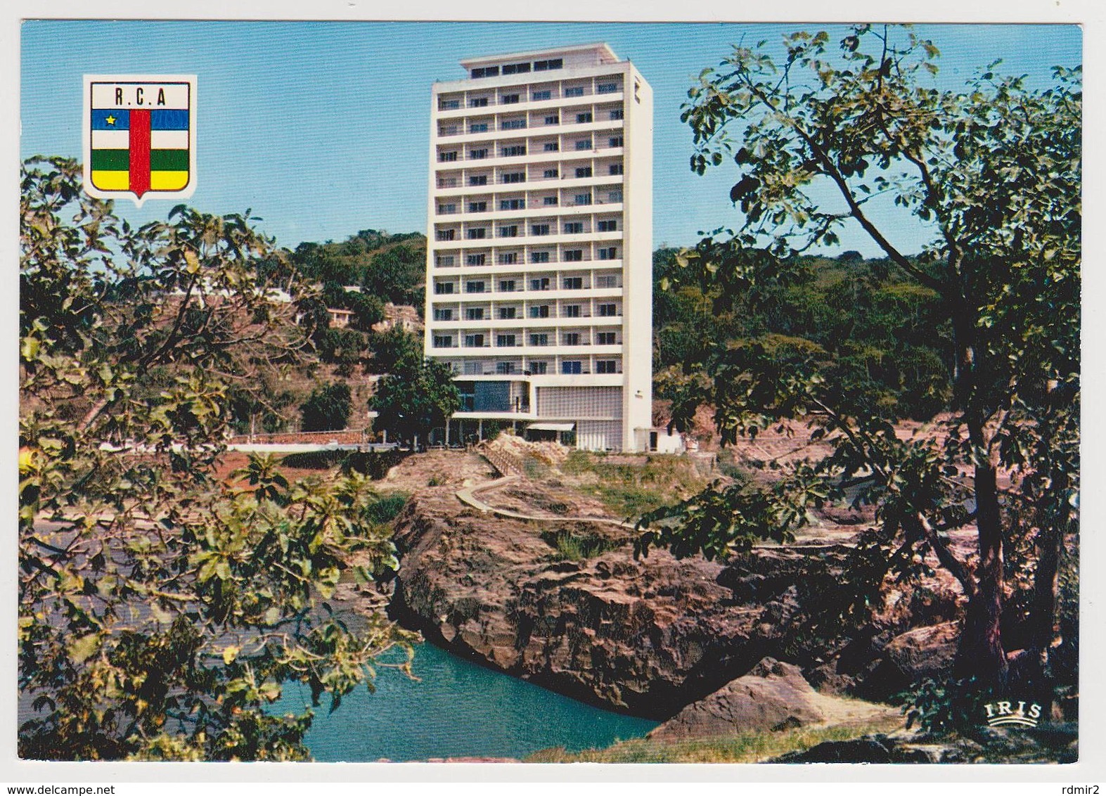 1465/ BANGUI. Hotel Safari (1970s).- Non écrite. Unused. No Escrita. Non Scritta. Ungelaufen. - República Centroafricana