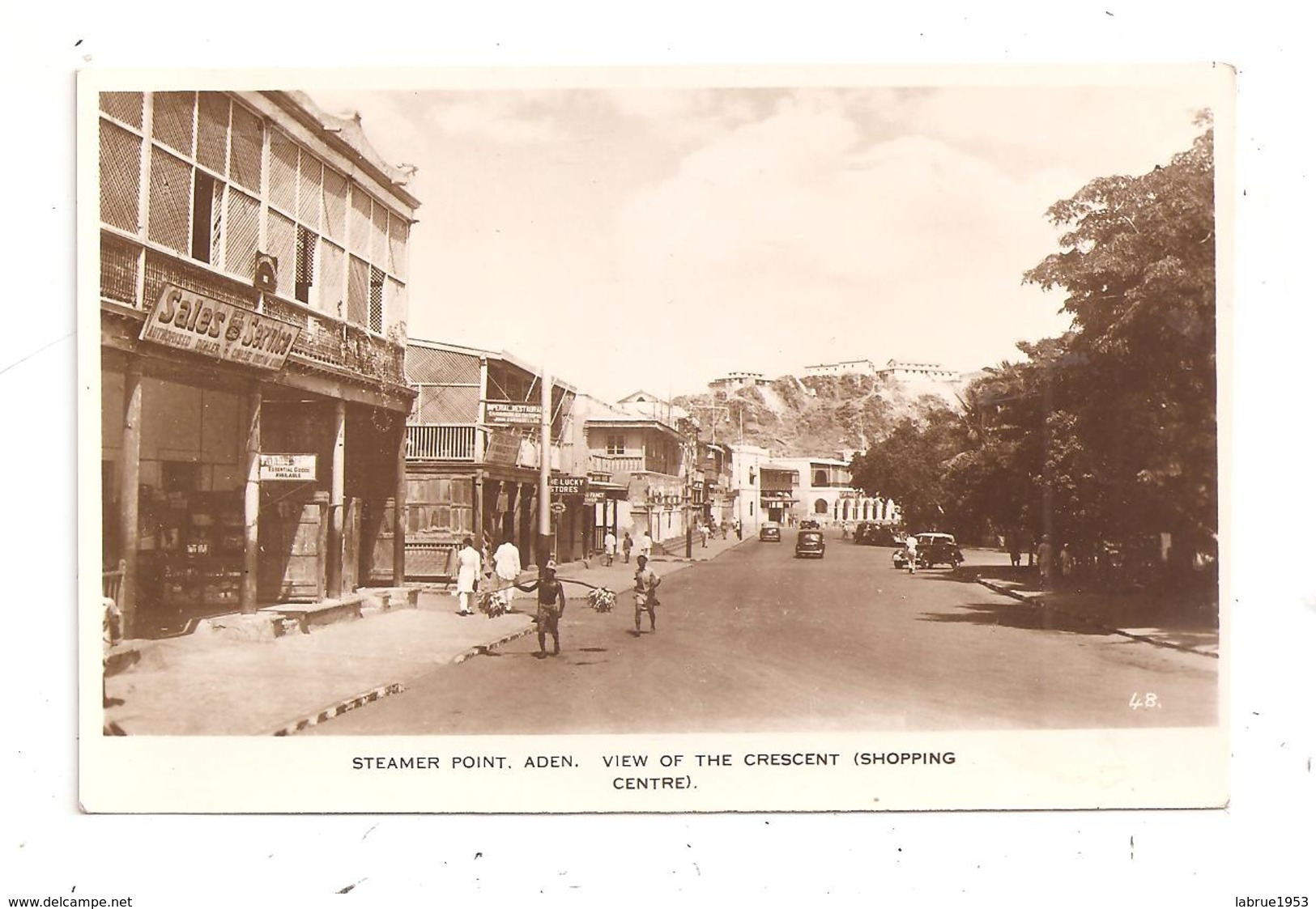 Steamer Point,Aden.View Of The Crescent-(C.9832) - Emirats Arabes Unis