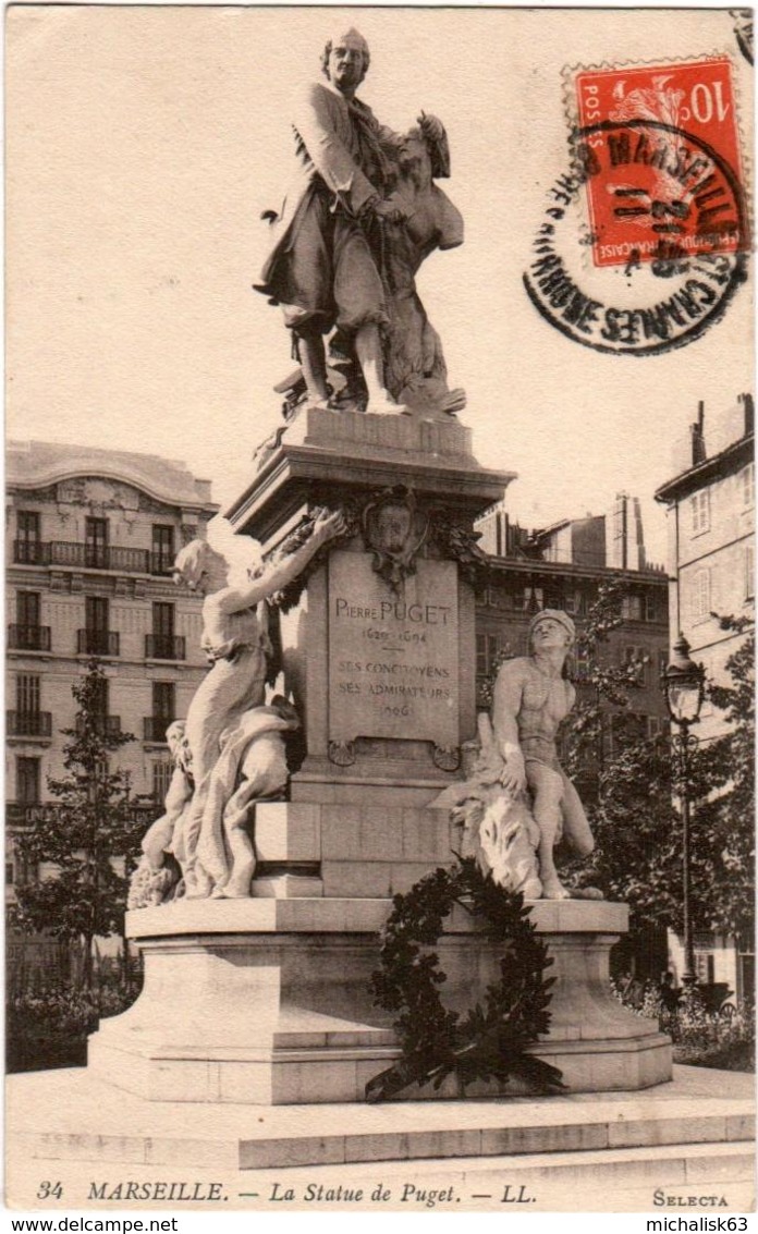 4RD 651. MARSEILLE - LA STATUE DE PUGET - Unclassified