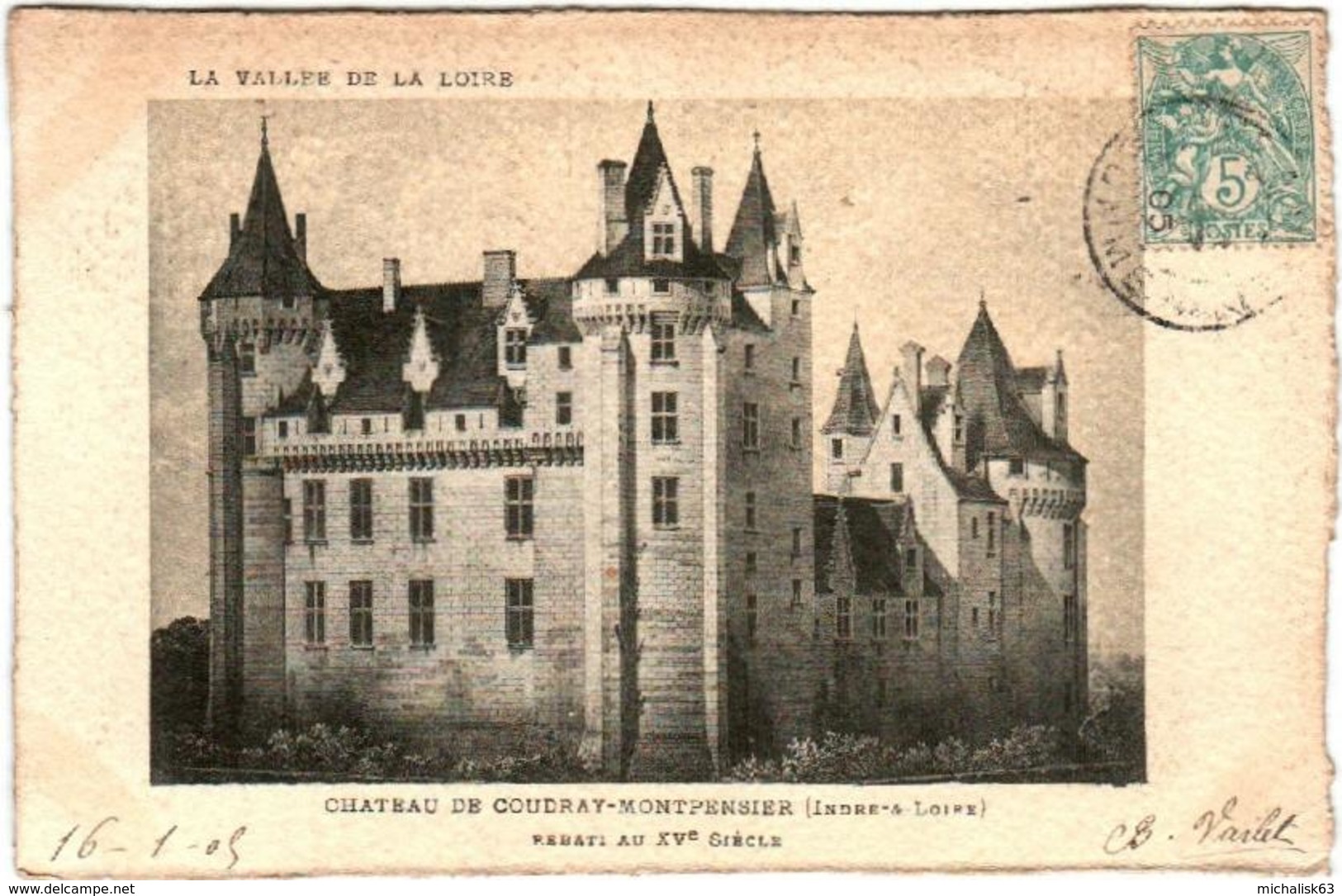 41lb 922 CPA - CHATEAU DE COUDRAY MONTPENSIER - Altri & Non Classificati