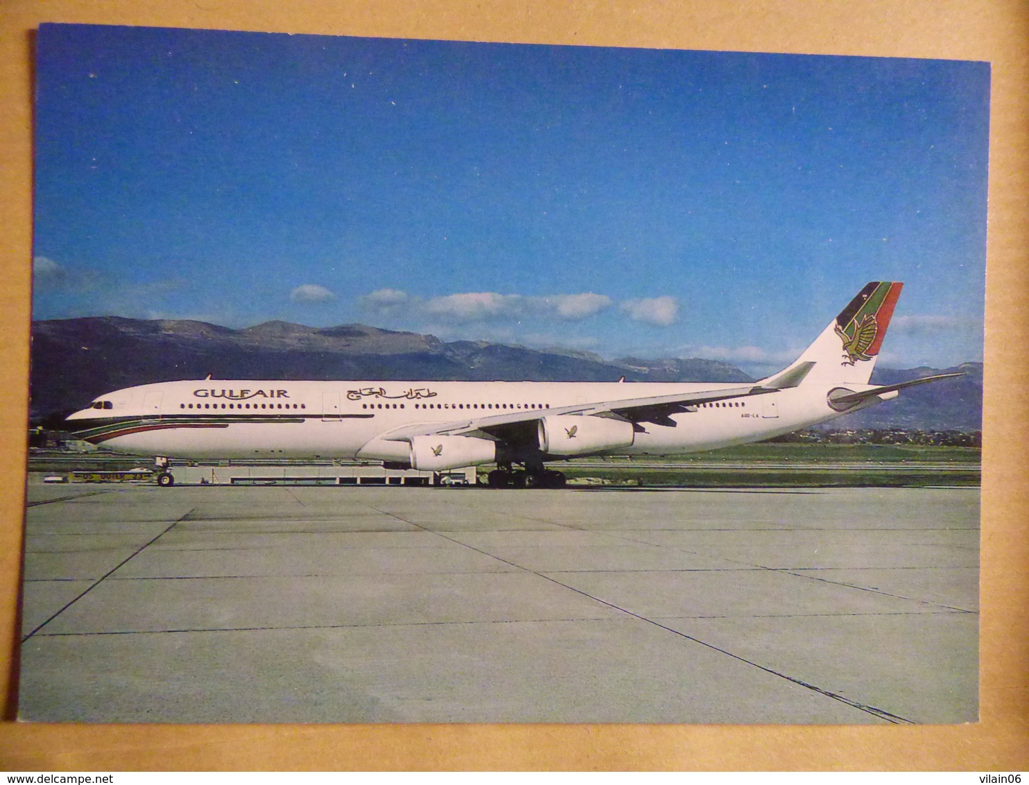 GULF AIR   AIRBUS A 340 312   A40 LA  GENEVE AIRPORT 1996 - 1946-....: Ere Moderne