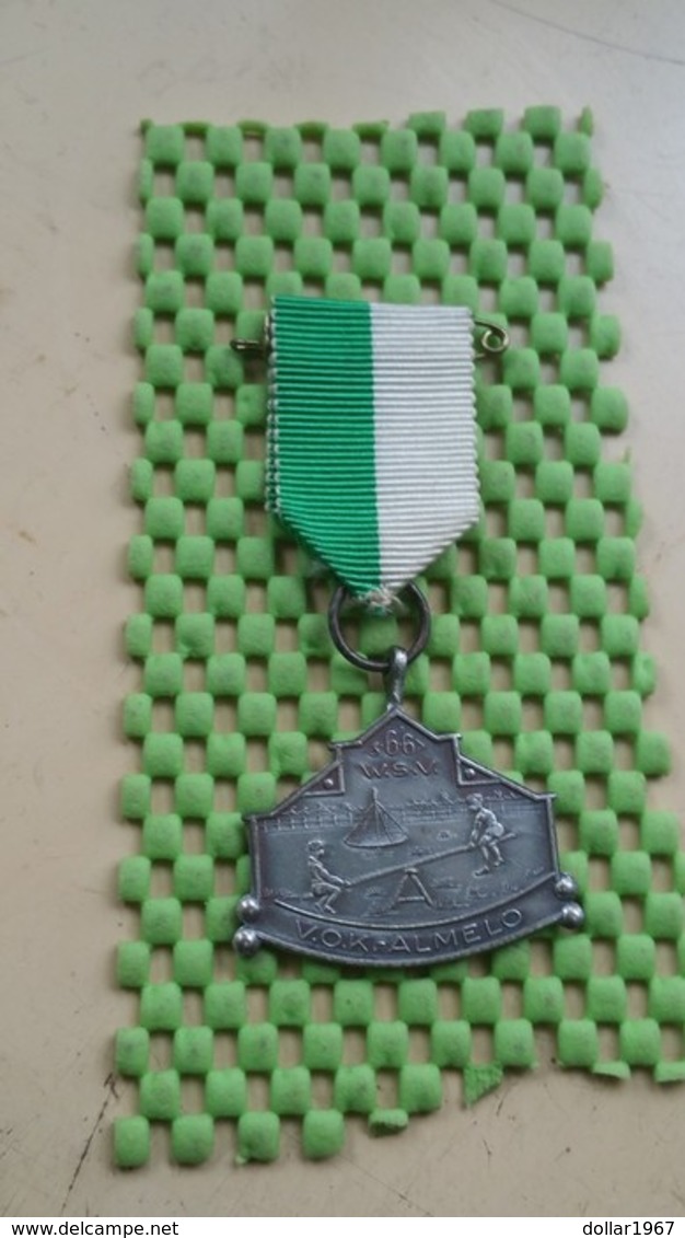 Medaille / Medal - Medaille - W.S.V - V.O.K Almelo 3-6-1967 - The Netherlands - Andere & Zonder Classificatie