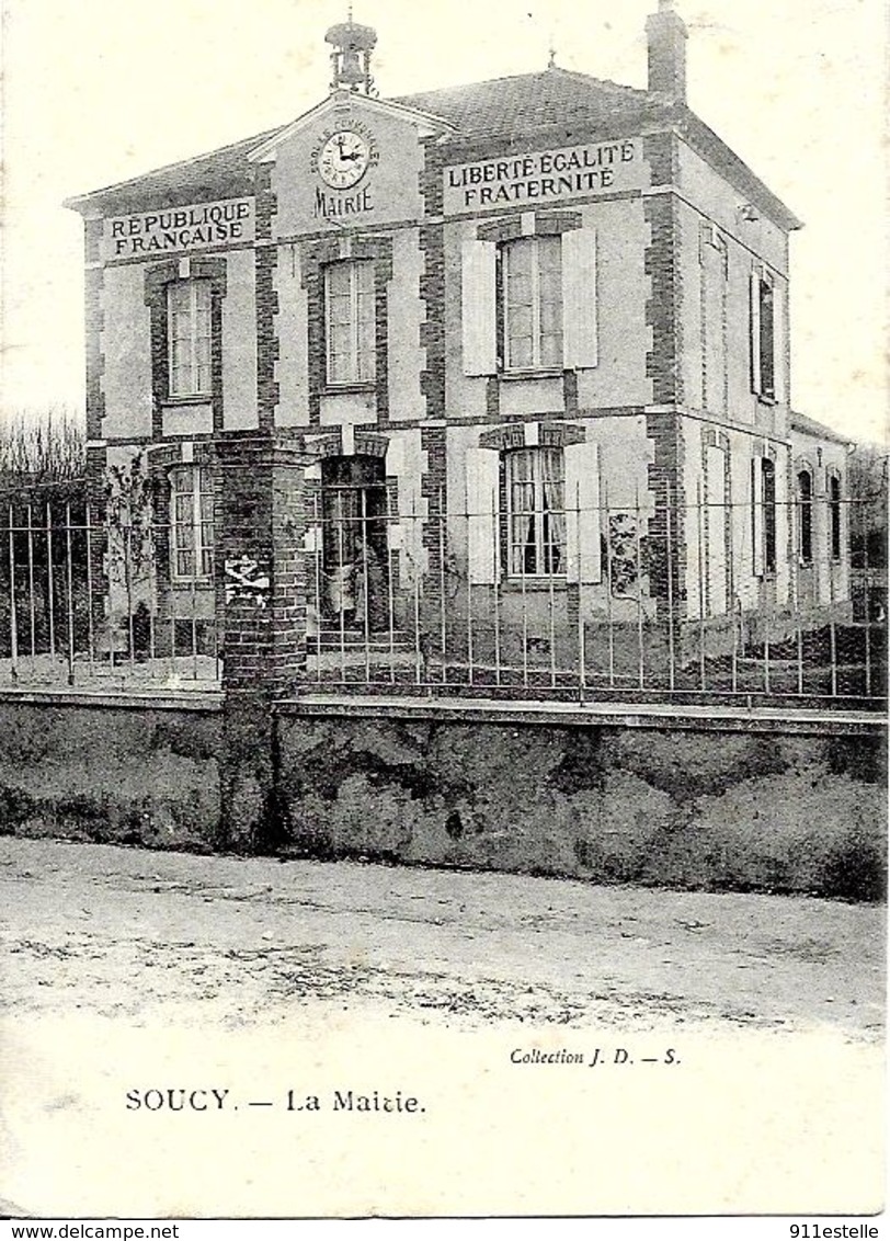 89 SOUCY   - LA MAIRIE - Soucy