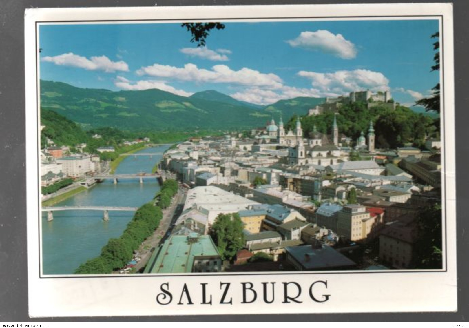 Carte Postale Salzbourg Autriche,maxi Carte..C01 - Autres & Non Classés