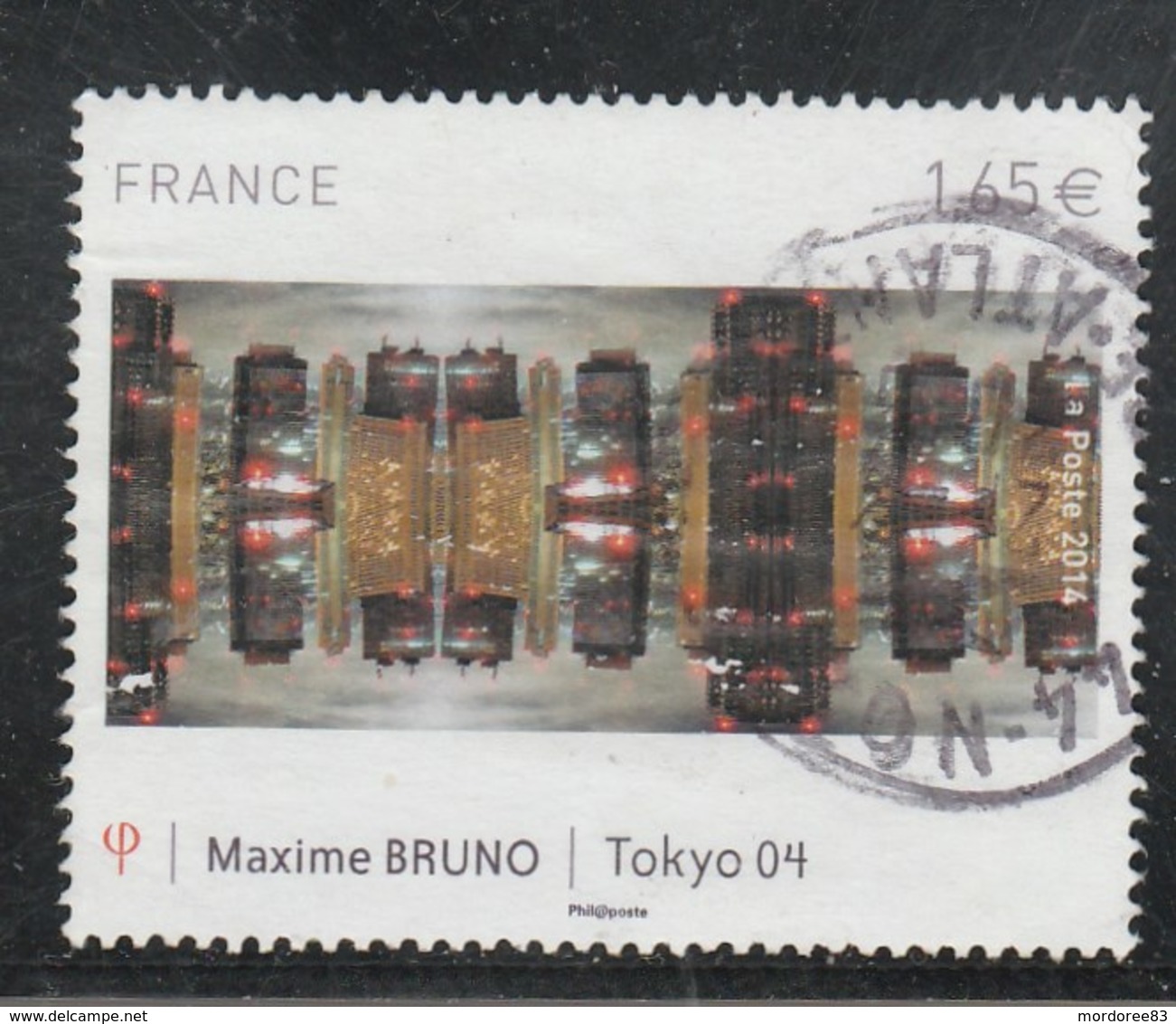 FRANCE MAXIME BRUNO TOKYO OBLITERE 2014 YT 4837    - - Oblitérés