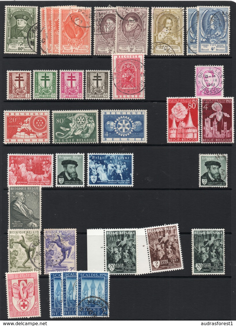 BELGIUM Old Stamp Collection - BELGE / BELGIE.  La Plupart Des Timbres Neufs Sons Sans Charnieres, Mais Pas Tous - Collections