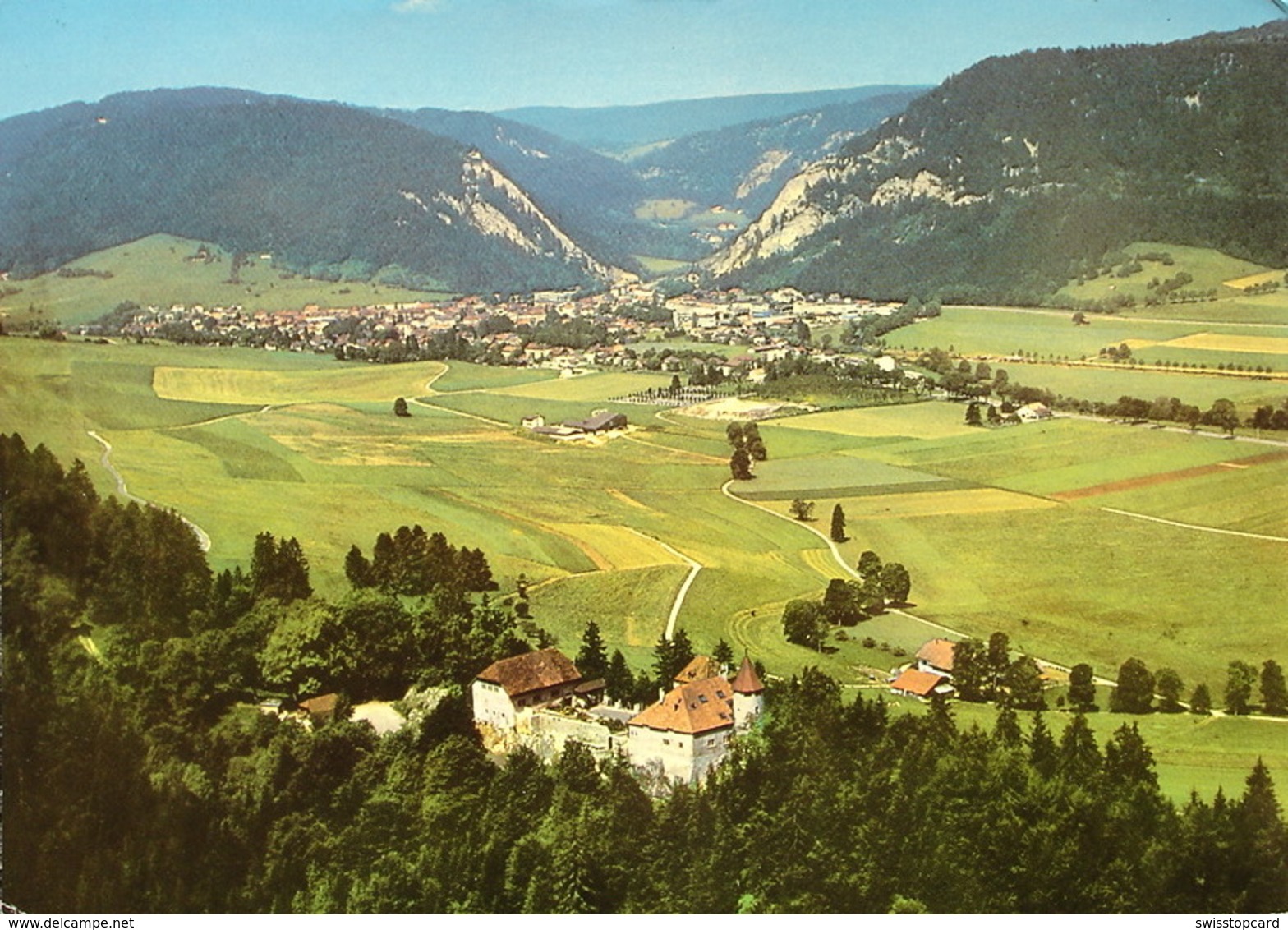 FLEURIER Château De Môtiers Val De Travers - Môtiers 