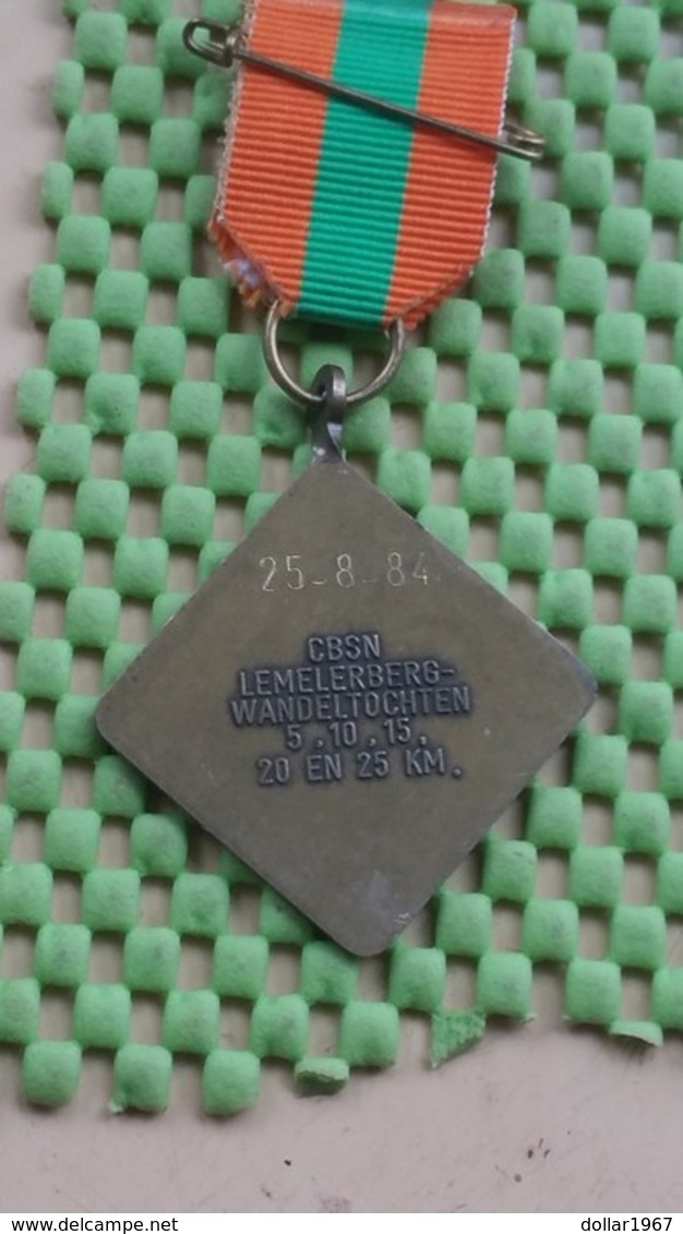 Medaille / Medal - Medaille - CBSN Lemelerberg Wandeltochten 25-8-1984 - The Netherlands - Andere & Zonder Classificatie