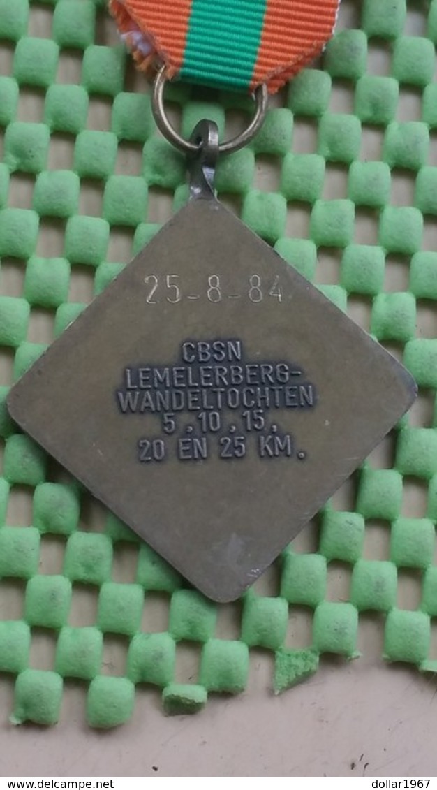 Medaille / Medal - Medaille - CBSN Lemelerberg Wandeltochten 25-8-1984 - The Netherlands - Autres & Non Classés