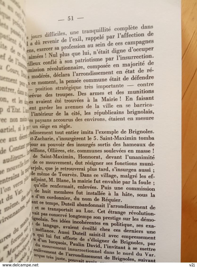 L'insurrection Du Var De 1851 - Noel Blache - Provence - Alpes-du-Sud