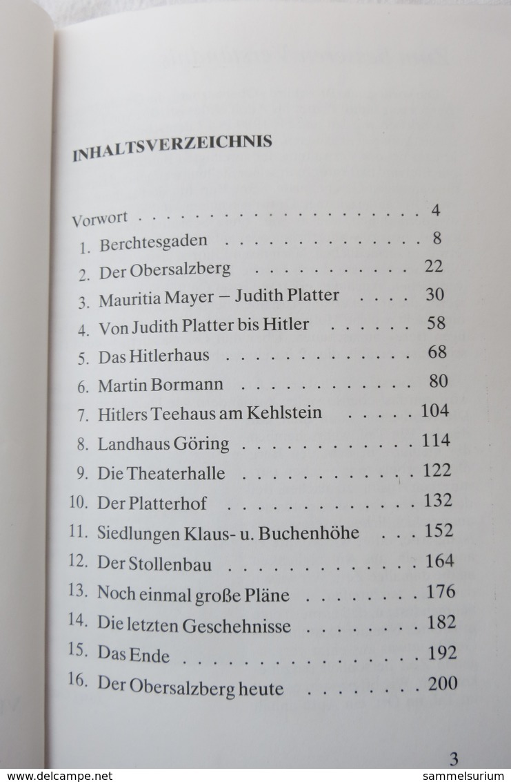 Josef Geiß "Obersalzberg" Die Geschichte Eines Berges Von Judith Platter Bis Hitler - Politique Contemporaine