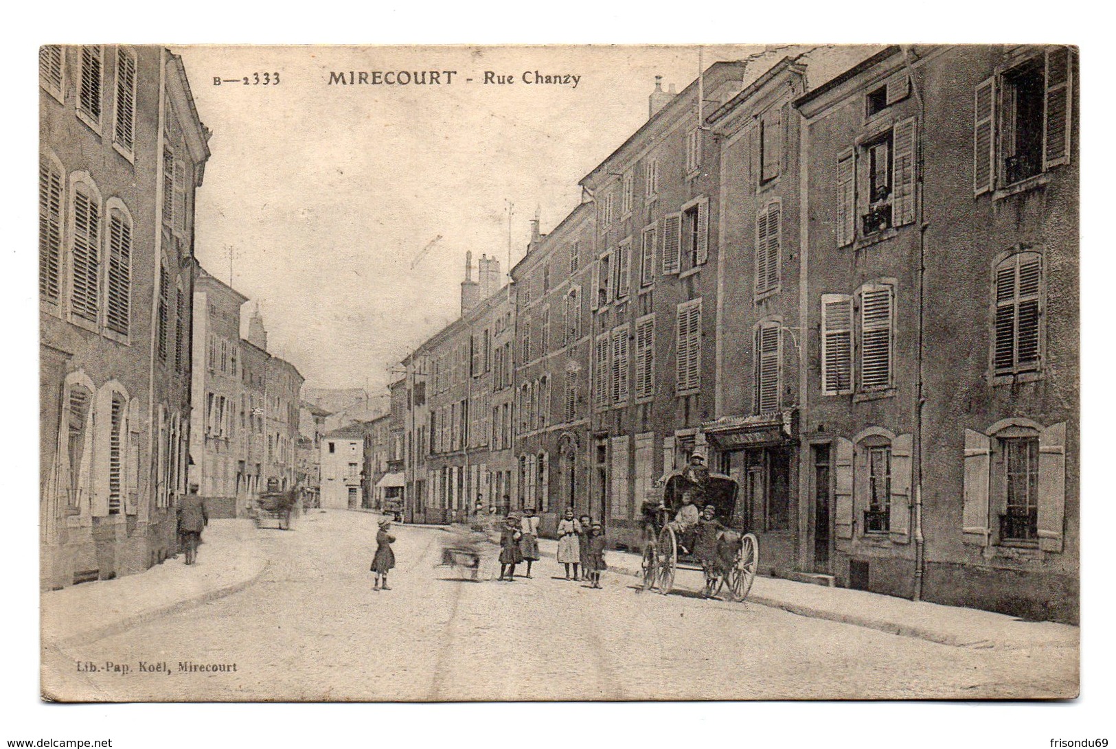 Mirecourt - Rue Chanzy . - Autres & Non Classés