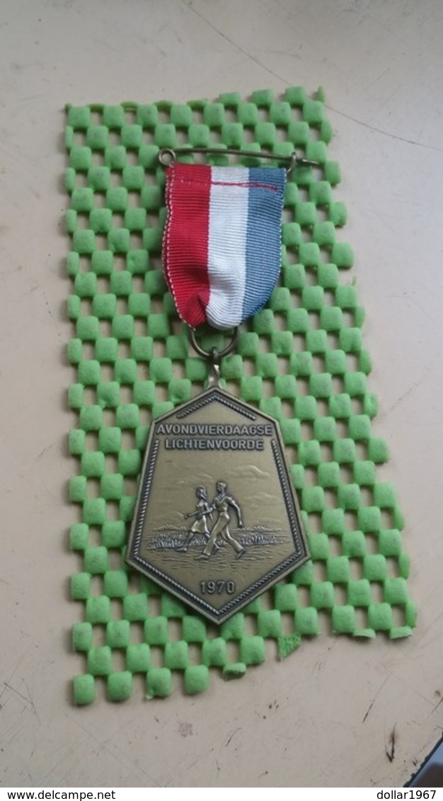 Medaille / Medal - Medaille - Avondvierdaagse Lichtenvoorde 1970 - The Netherlands - Andere & Zonder Classificatie