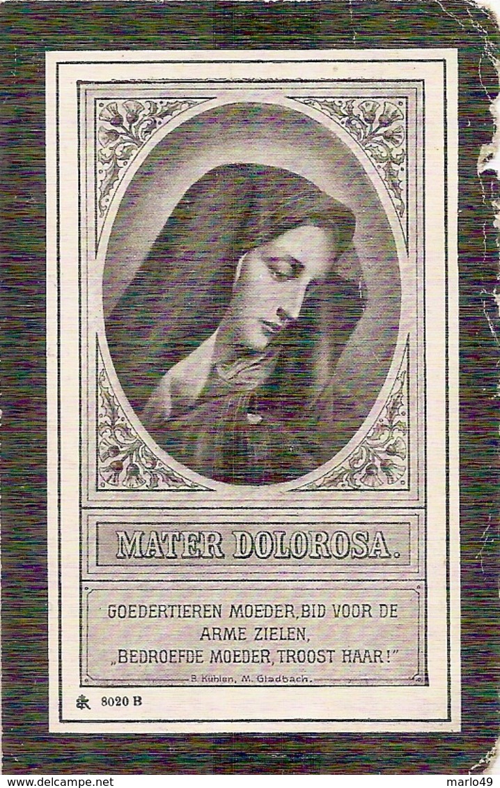 DP. SERAPHIN DELACAUWE ° EGGEWAERTSCAPPELLE - + STEENKERKE 1917 - Religione & Esoterismo