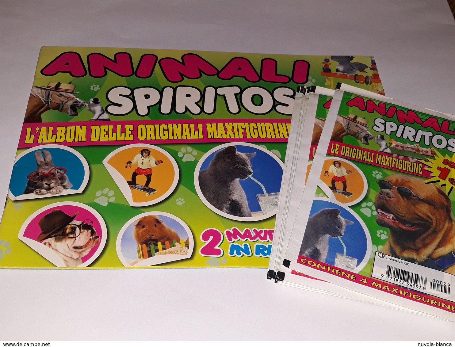 Animali Spiritosi Album Vuoto+10 Bustine Con Maxifigurine Gamma 3000 Del 2010 - Altri & Non Classificati