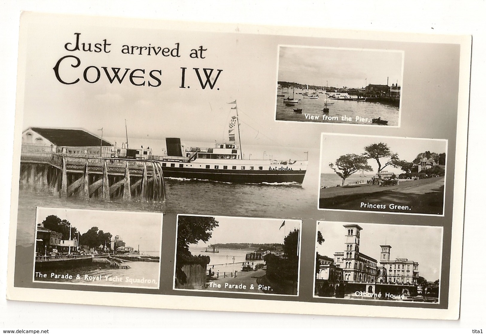 S7459 - Just Arrived At Cowes - Cowes