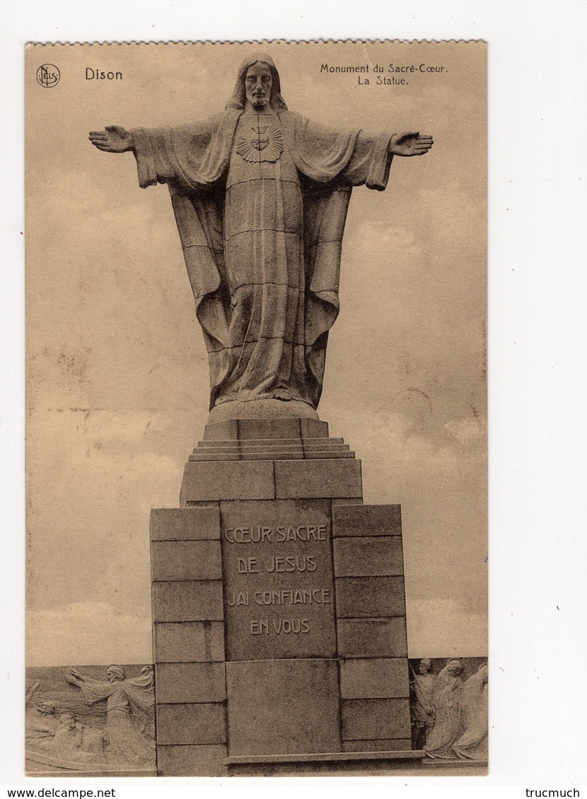 11 - DISON - Monument Du Sacré-Coeur - Dison