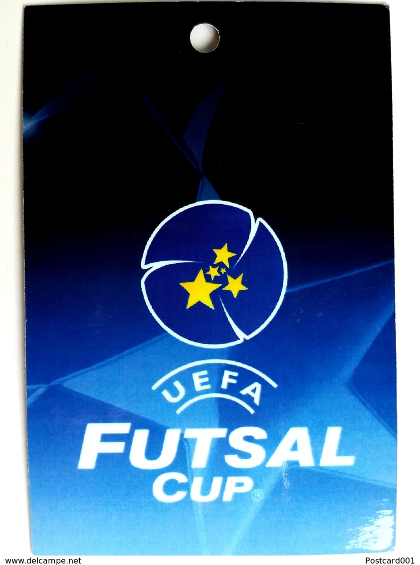 VIP FC Grand Pro, Fursal Club, Futsal Cup UEFA - Official Trading Card Champions League 2008-2009, Panini Italy - Einfach