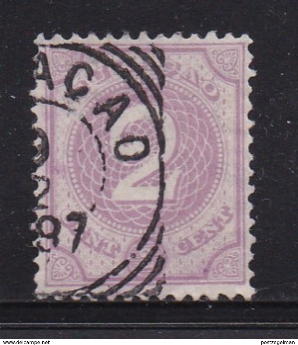 CURACAO, 1899, Used Stamp(s), Numbers , NVPH 13=17, Scannr. 5428,  1 Value Only - Curacao, Netherlands Antilles, Aruba