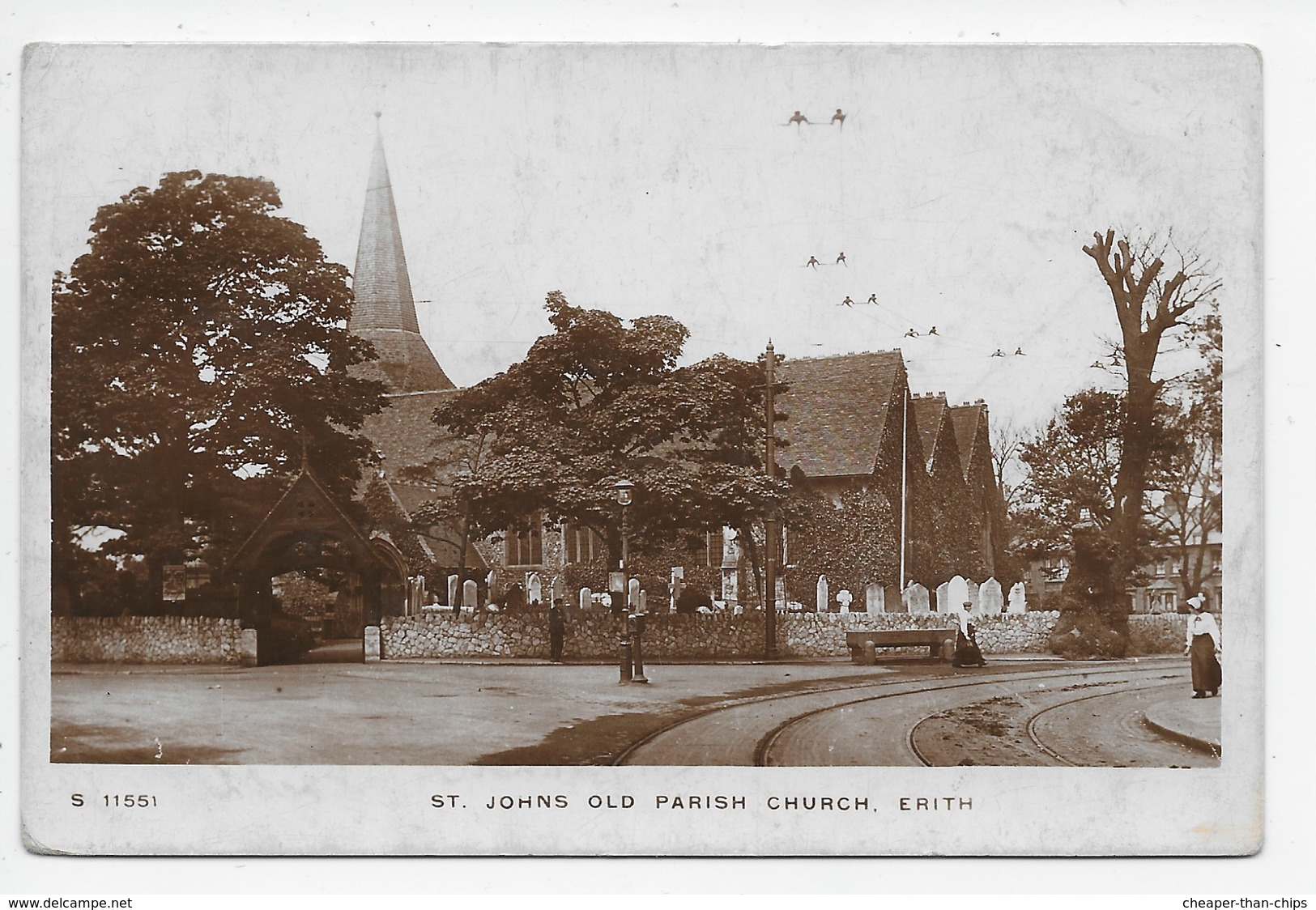 St. Johns Old Parish Church, Erith - Kingsway S 11551 - London Suburbs