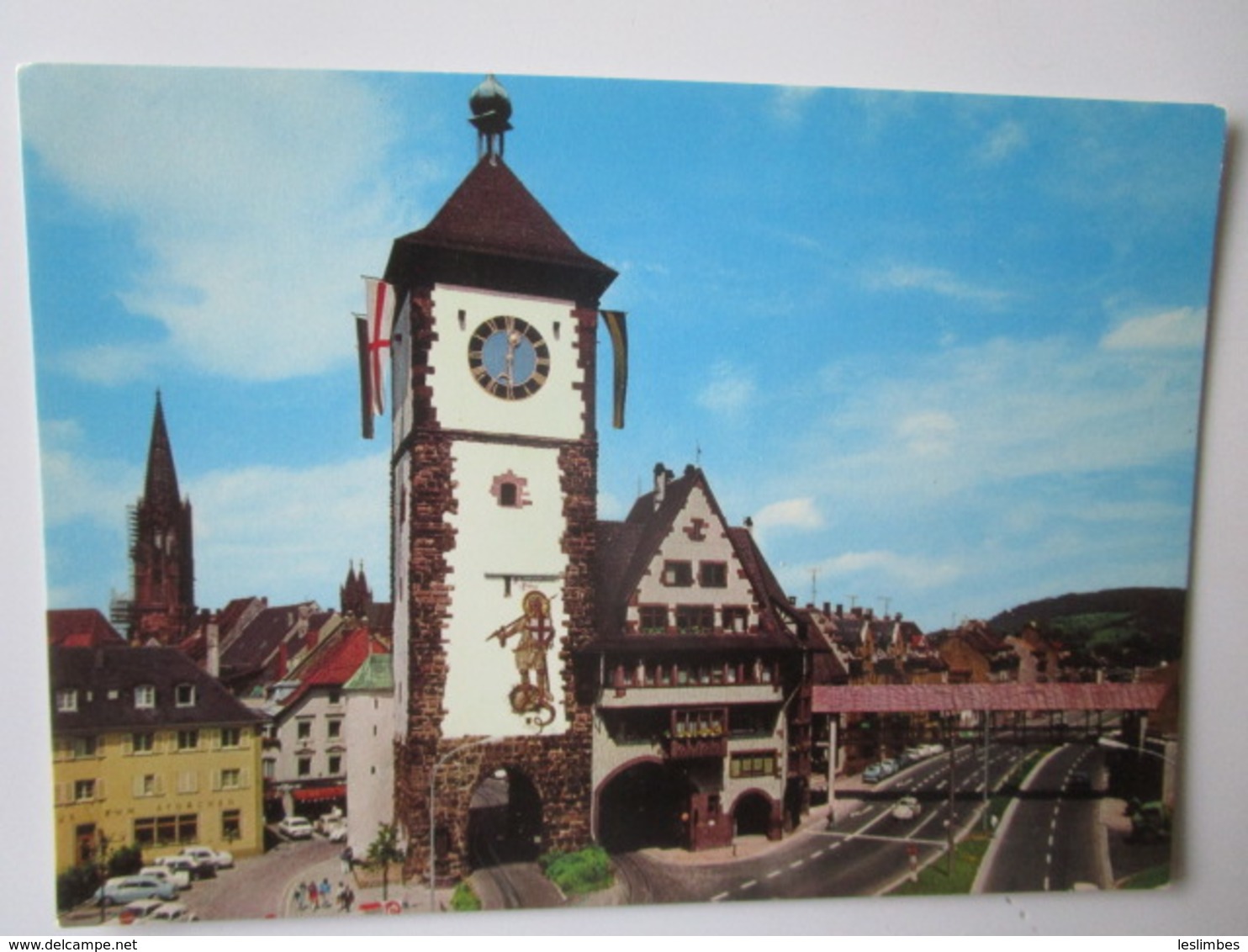 Freiburg Im Breisgau. Schwabentor Mit Schwabentorsteg - Freiburg I. Br.