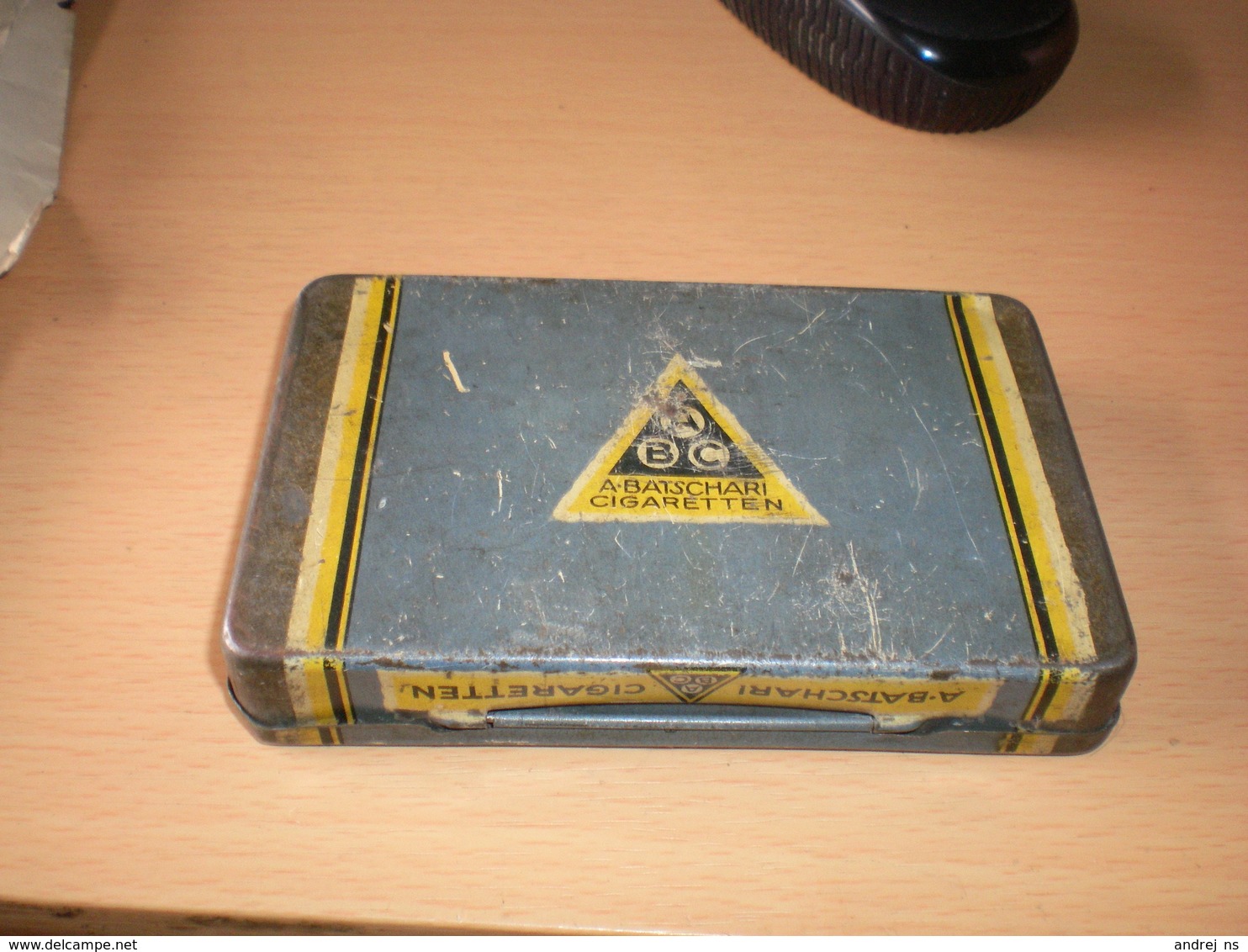 Old Tin Box 25 Tupuma Batschari Cigaretten - Contenitori Di Tabacco (vuoti)