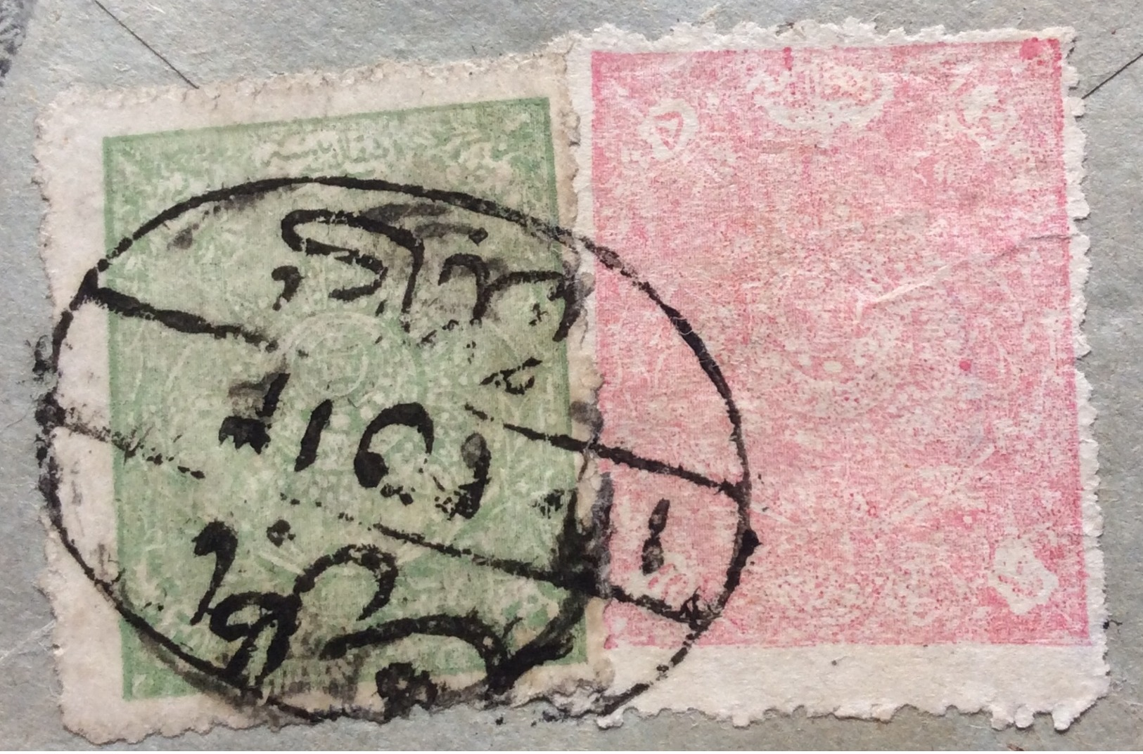 Afghanistan 1924 MIXED FRANKING With India Cover KABUL RARE POSTAL FRAUD Peshawar > Constantinople TURKEY (Brief Lettre - Afghanistan