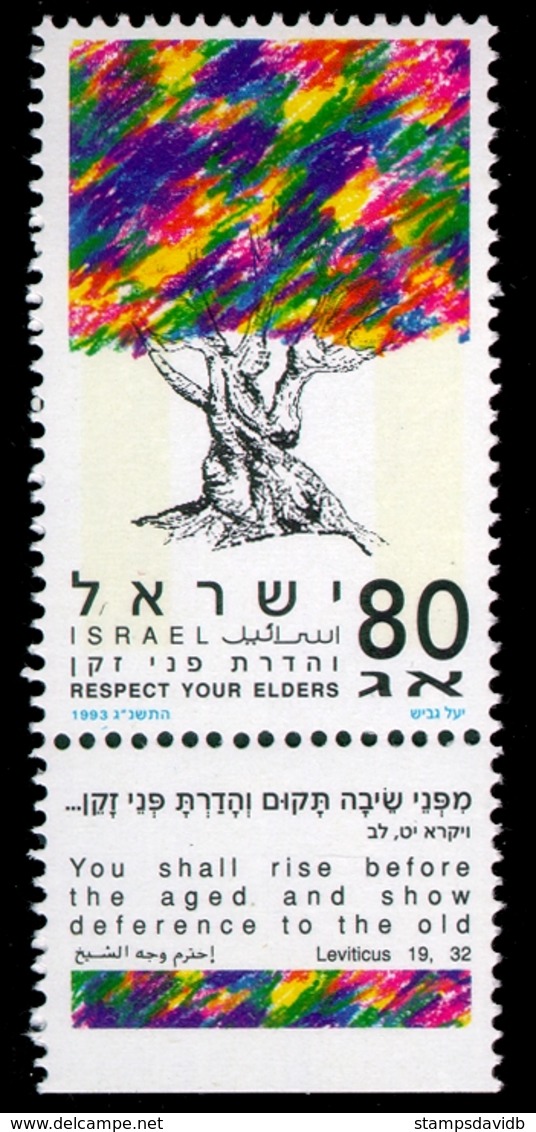 1993	Israel	1273	Respect Your Elders'		0,90 € - Used Stamps (with Tabs)