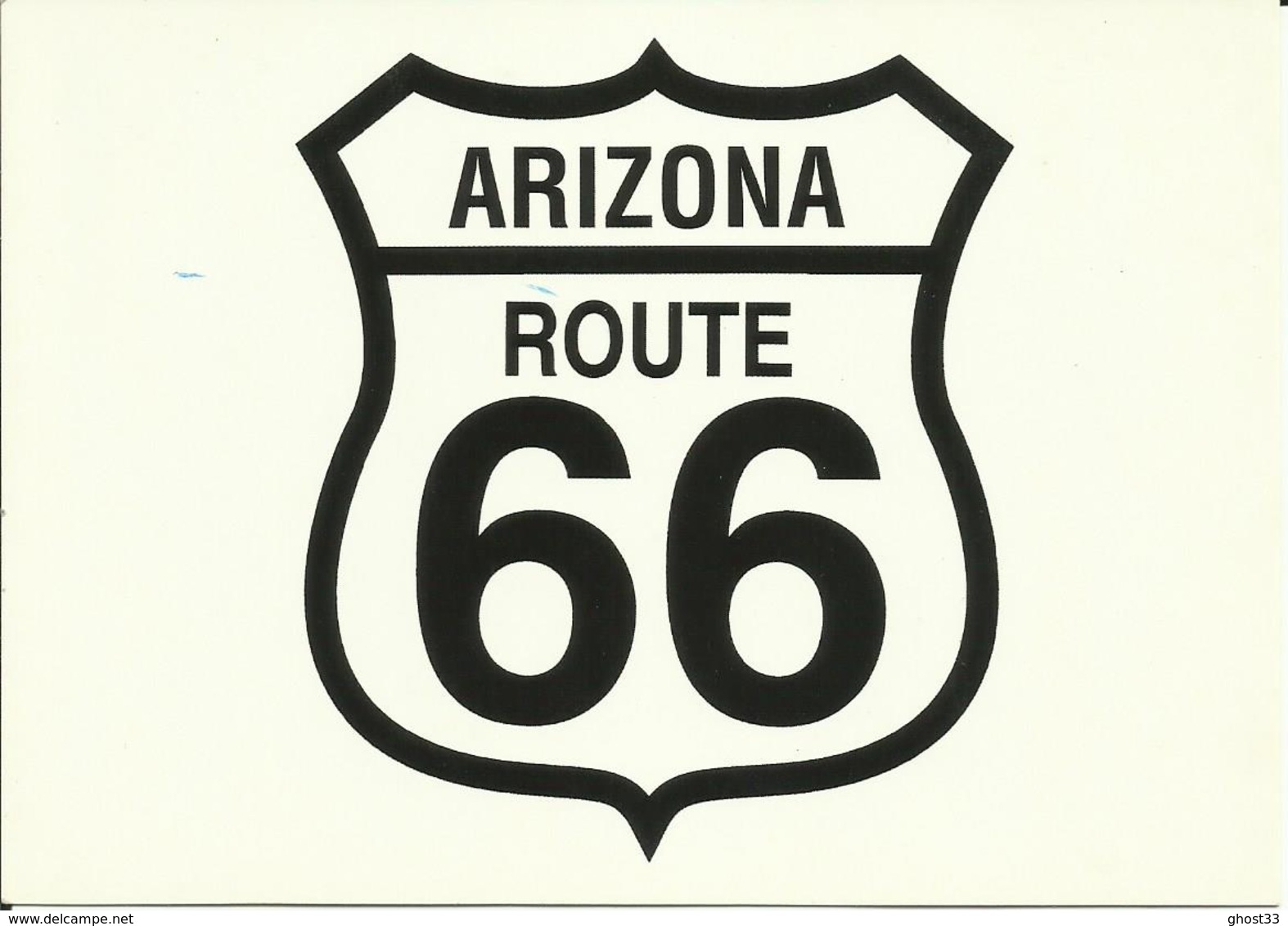 CARTE POSTALE - ÉTATS-UNIS - UNITED STATES - ROUTE 66 - Ruta ''66' (Route)