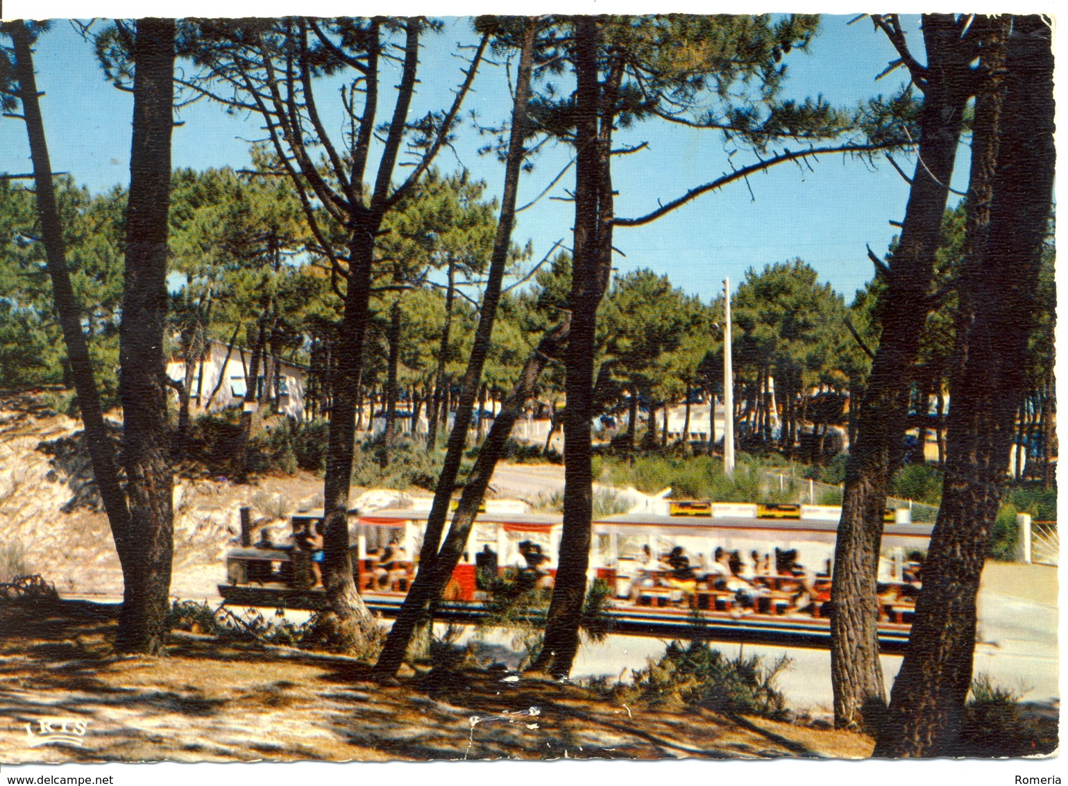 France - Gironde - Bassin D'Arcachon - Cap Ferret - Le Petit Train - Théojac Nº 183 - Dentelée, écrite, Timbrée - 6268 - Arcachon