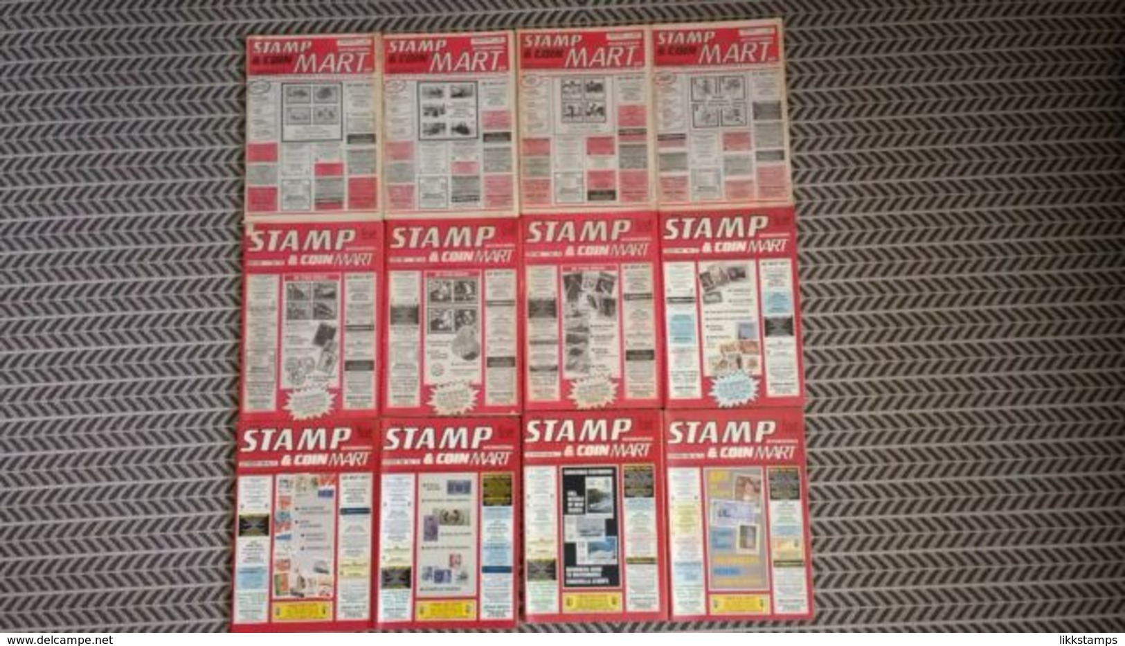 STAMP AND COIN MART MAGAZINE JANUARY 1988 TO DECEMBER 1988 #L0041 - Anglais (àpd. 1941)