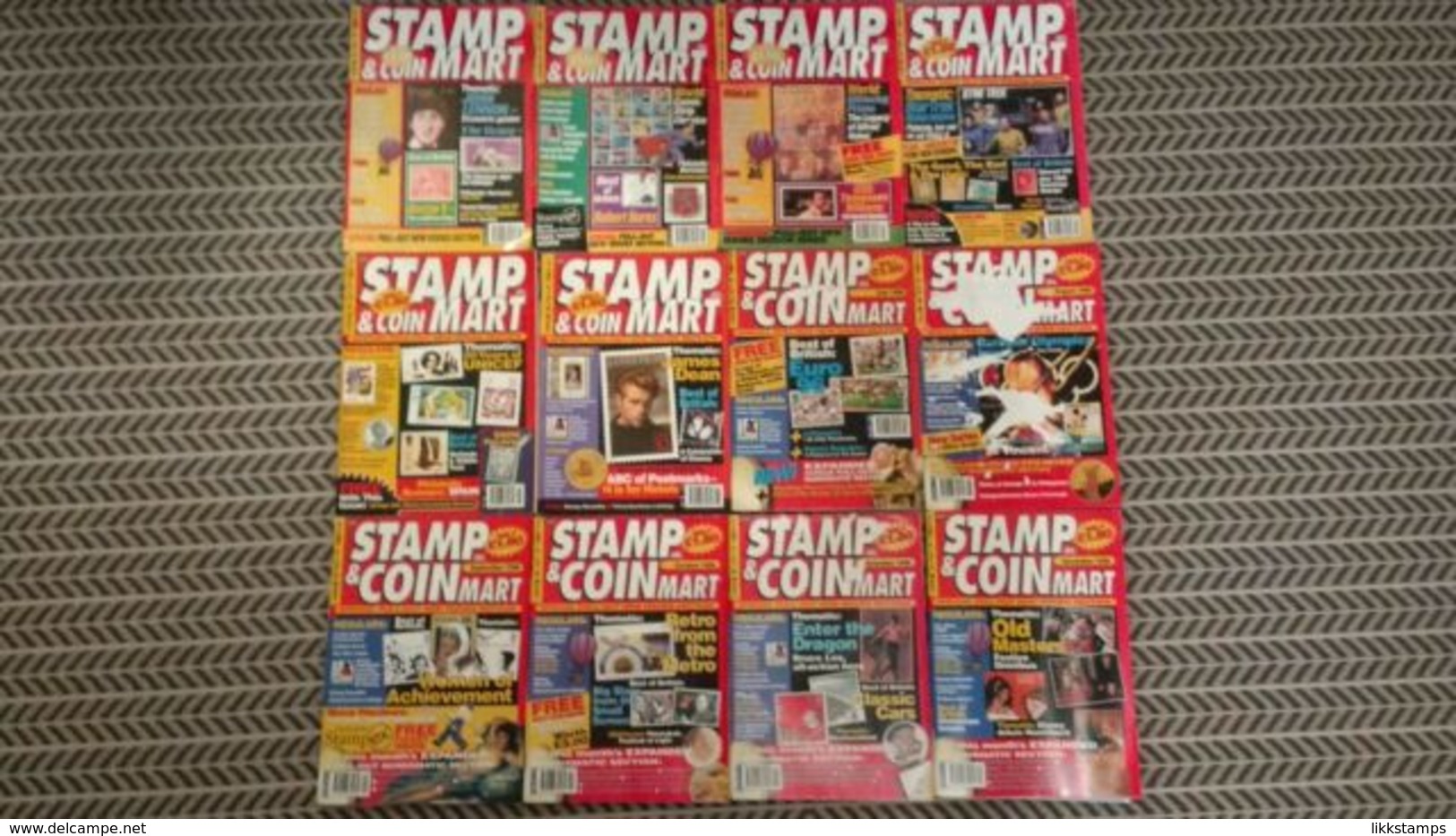 STAMP AND COIN MART MAGAZINE JANUARY 1996 TO DECEMBER 1996 #L0046 - Anglais (àpd. 1941)