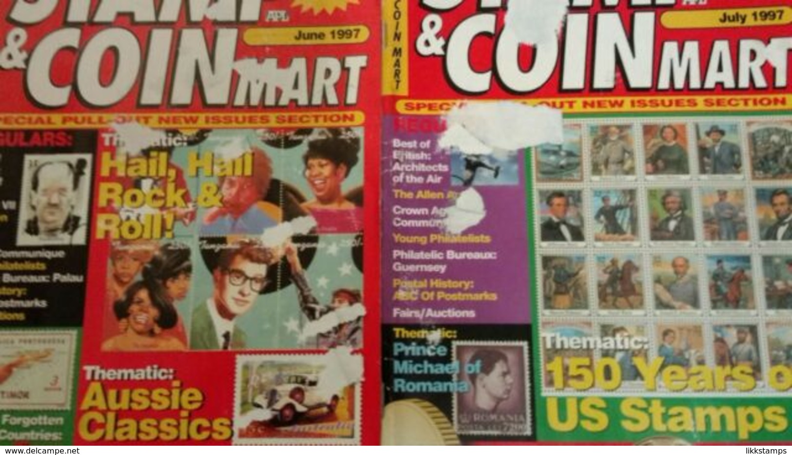 STAMP AND COIN MART MAGAZINE JANUARY 1997 TO DECEMBER 1997 #L0047 - English (from 1941)