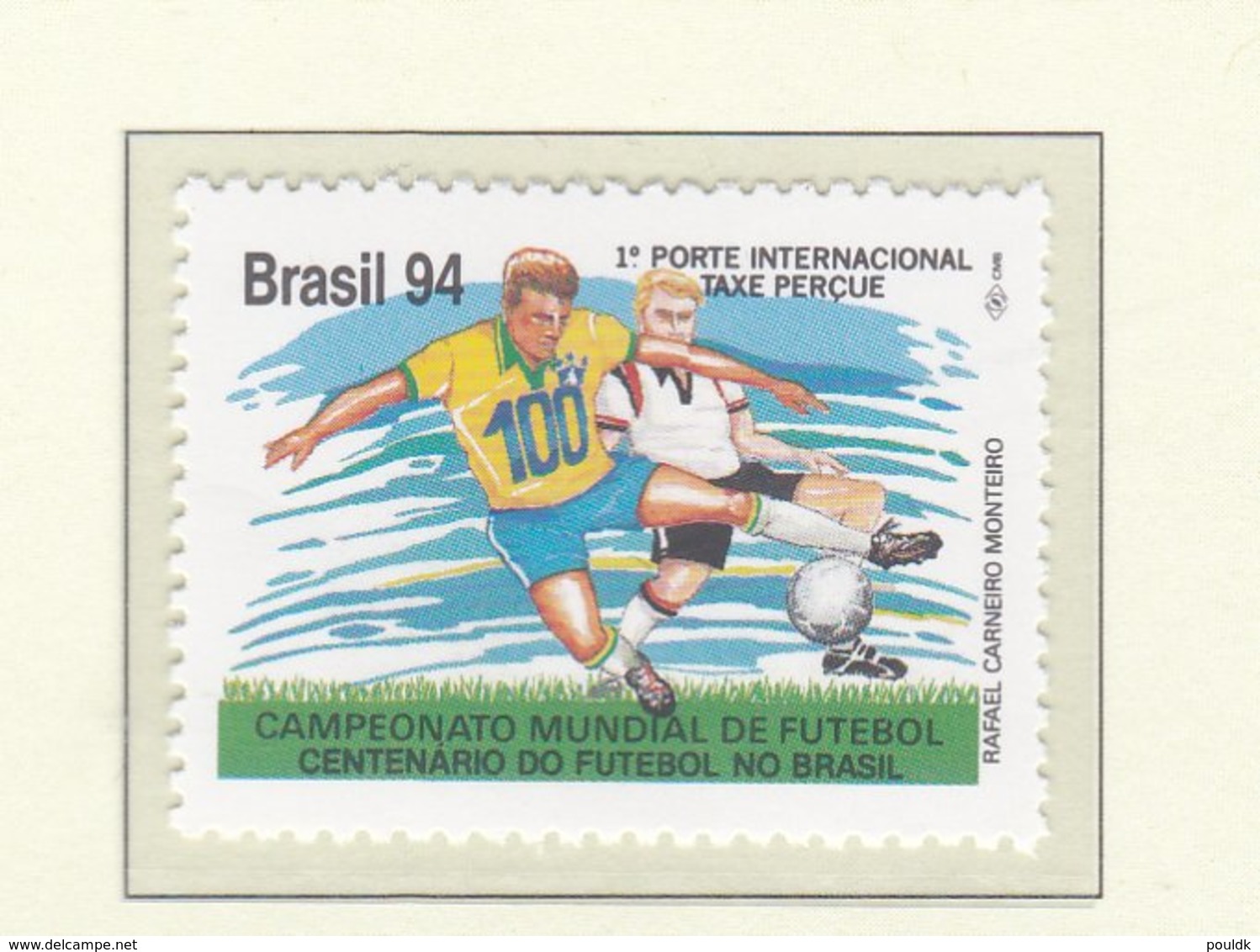 Brazil 1994 FIFA World Cup Football USA MNH/** (H27) - 1994 – USA